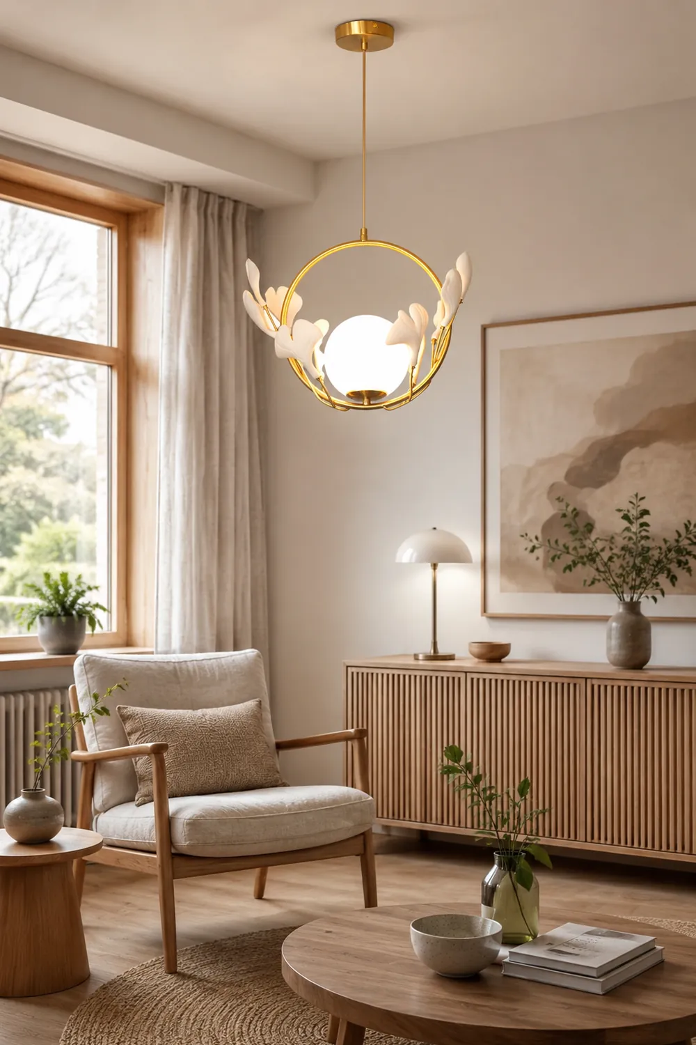 Gingko Pendant Lamp - Lumpaz
