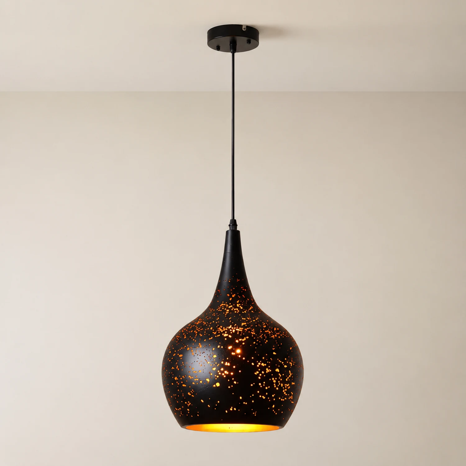 Hollow Industrial Pendant Lamp - Lumpaz