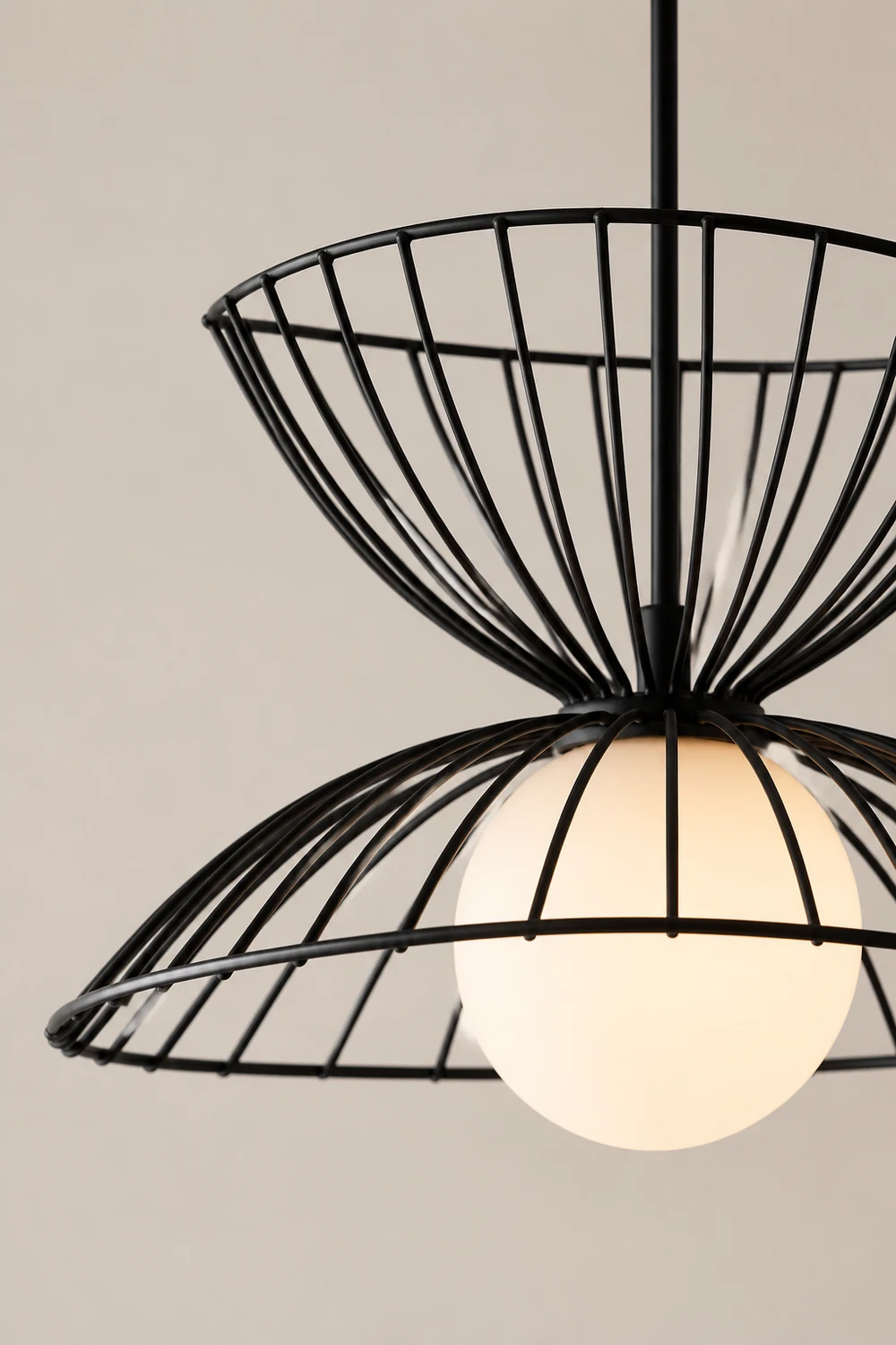 Renée Pendant Light Modern, Metal, Gold/Black, Kitchen Island - Lumpaz