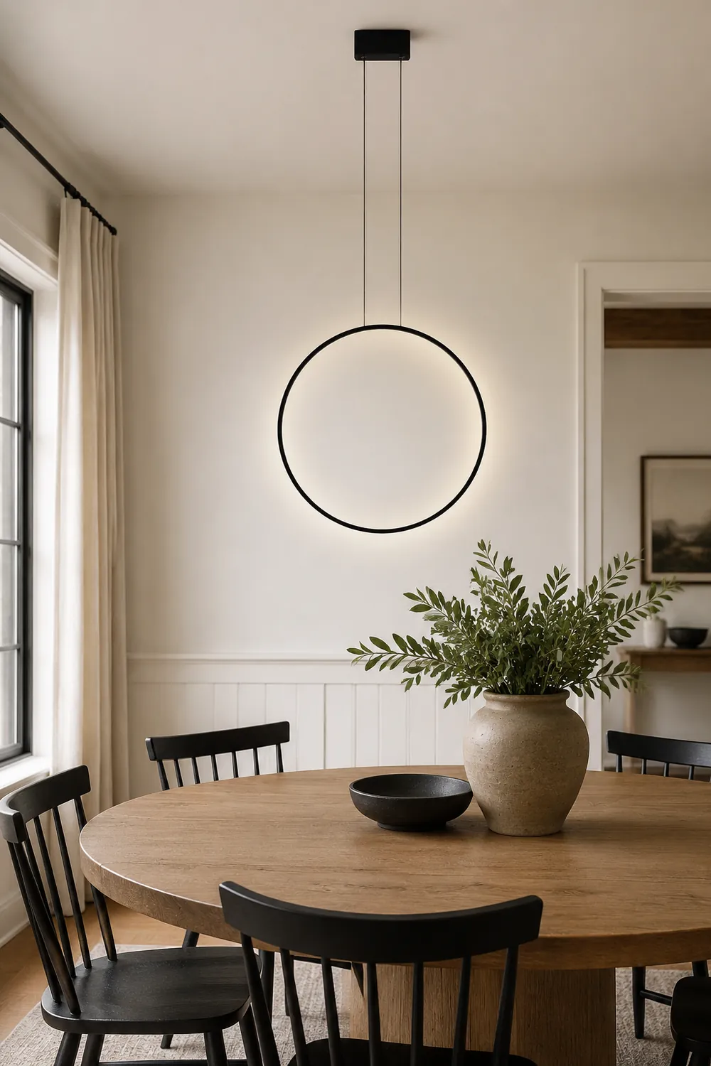 Nightfall Circle Pendant Light - Lumpaz