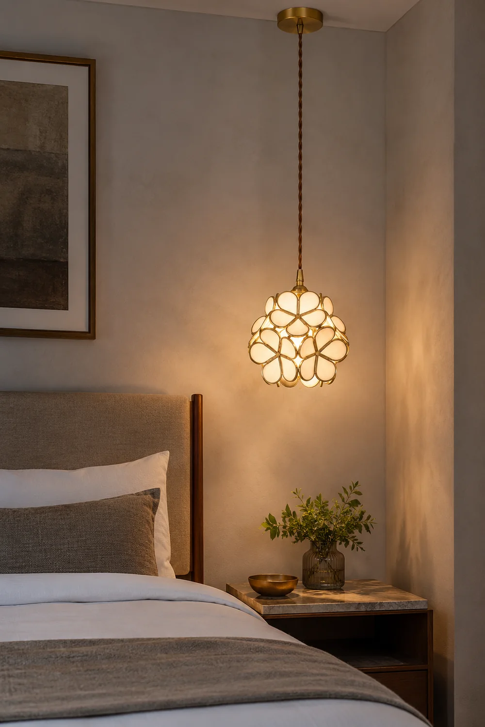 Glass Petal Pendant Light - Lumpaz