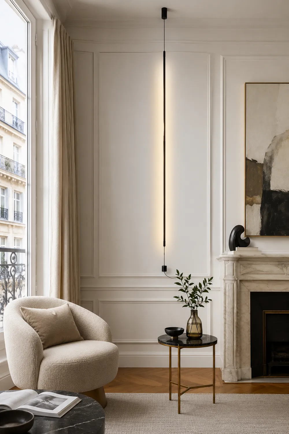 Slim line Cabinet Pendant Lamp - Lumpaz