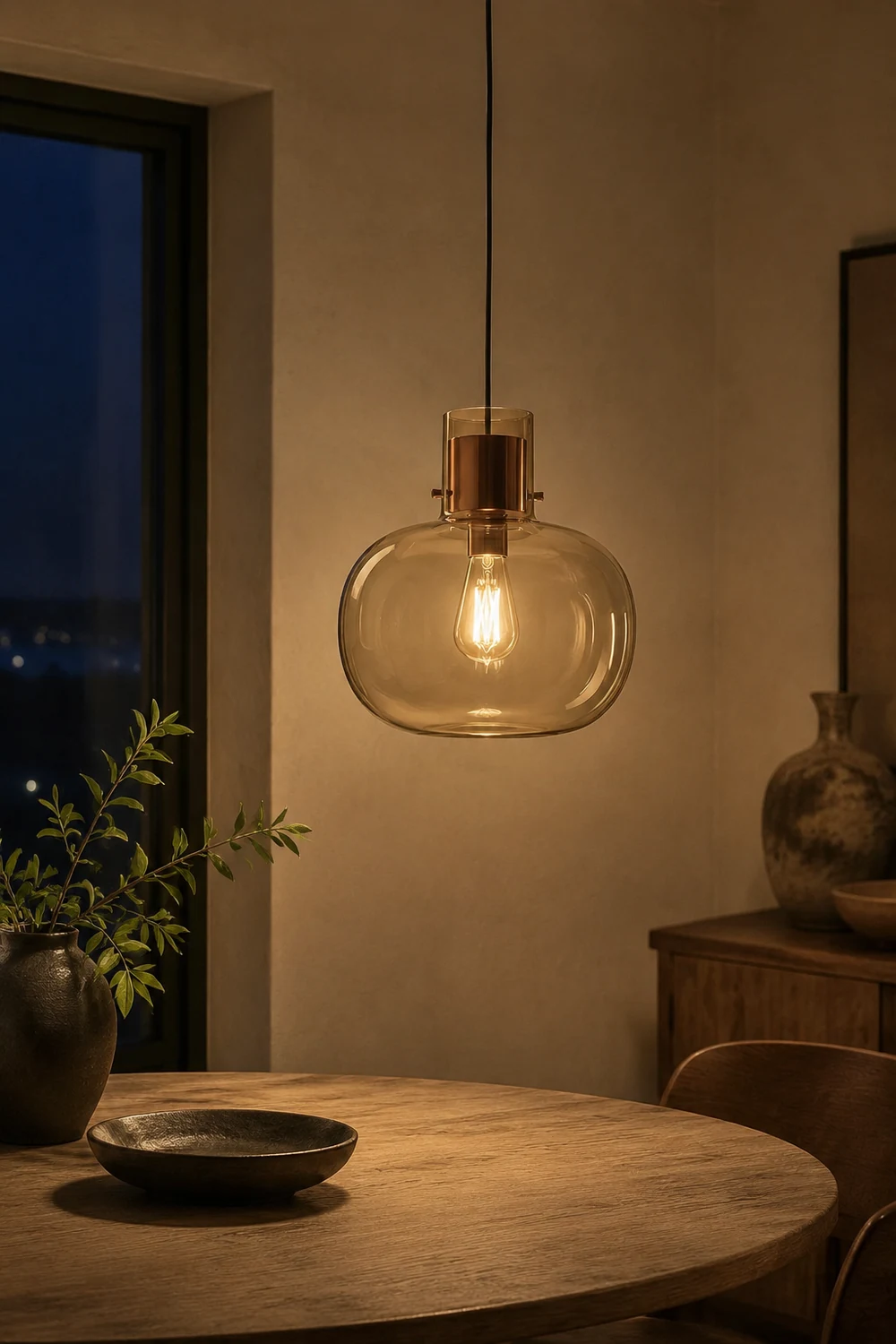 Cambre Glass Pendant Light - Lumpaz