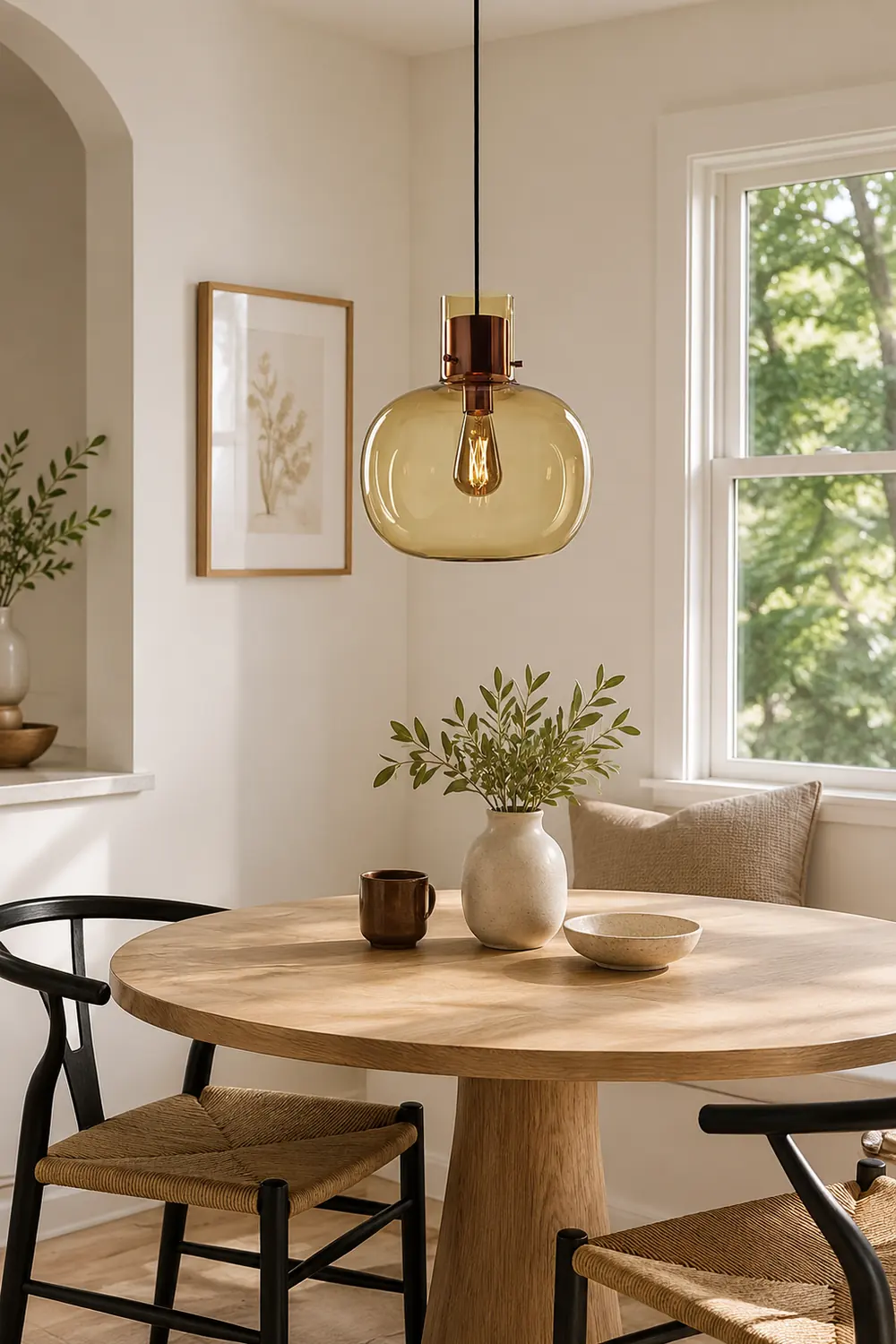 Cambre Glass Pendant Light - Lumpaz
