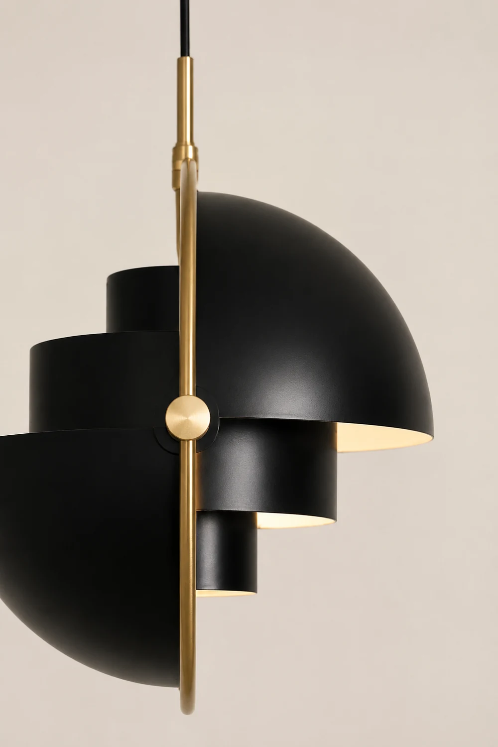 Modern Geometric Metal Pendant Light, Kitchen Island - Lumpaz