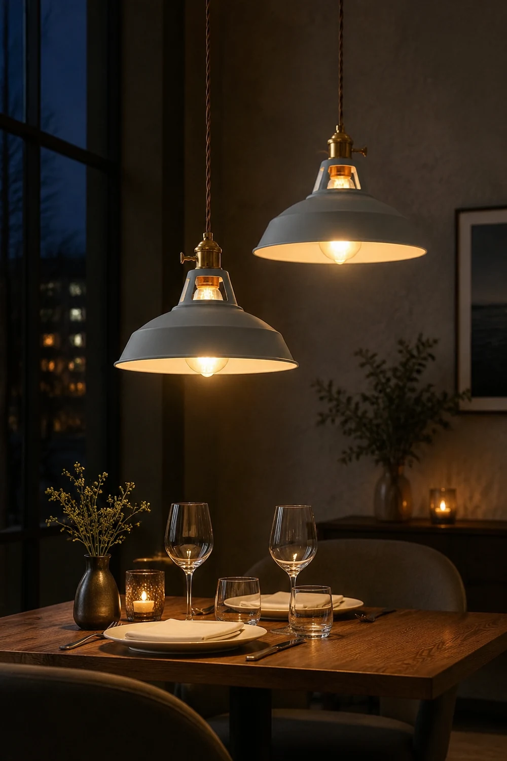 Morandi Modern Pendant Light, Vintage Rustic Industrial Style - Lumpaz
