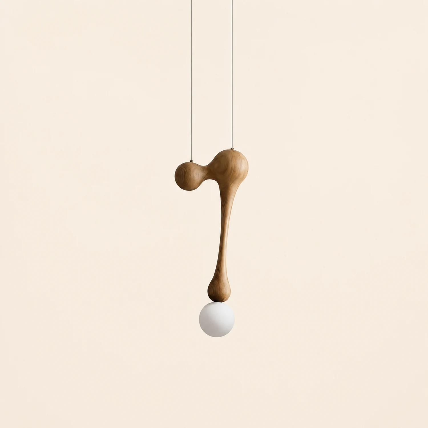 Jenna Wooden Pendant Lamp - Lumpaz