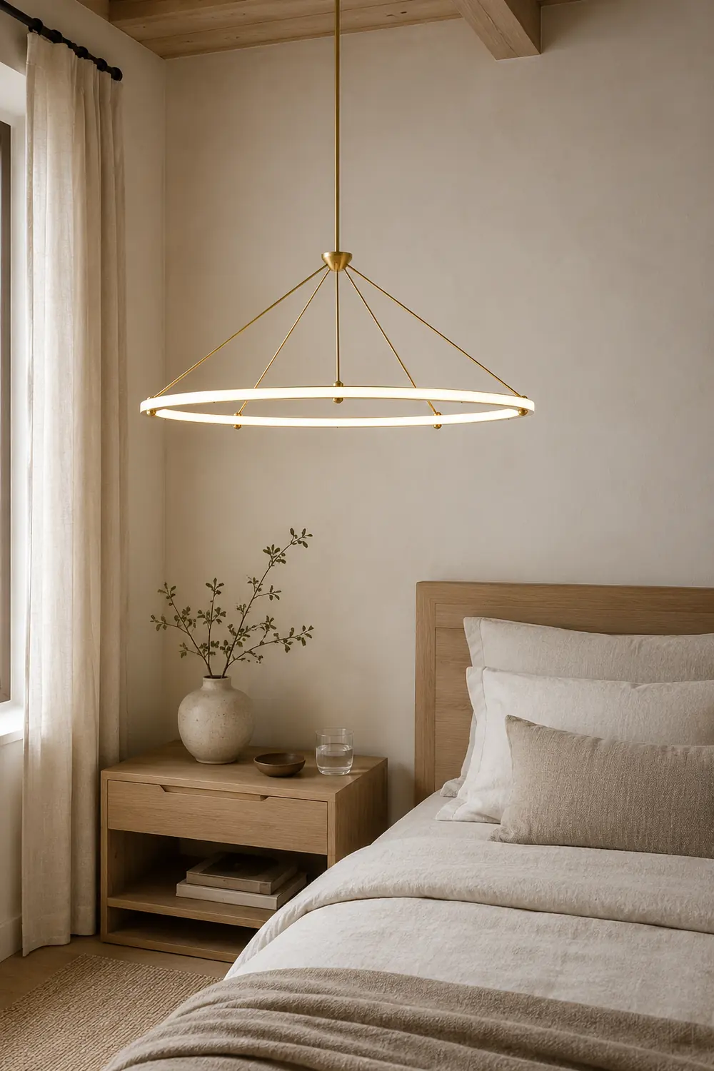 Cascading Ring Circle Pendant Lamp - Lumpaz