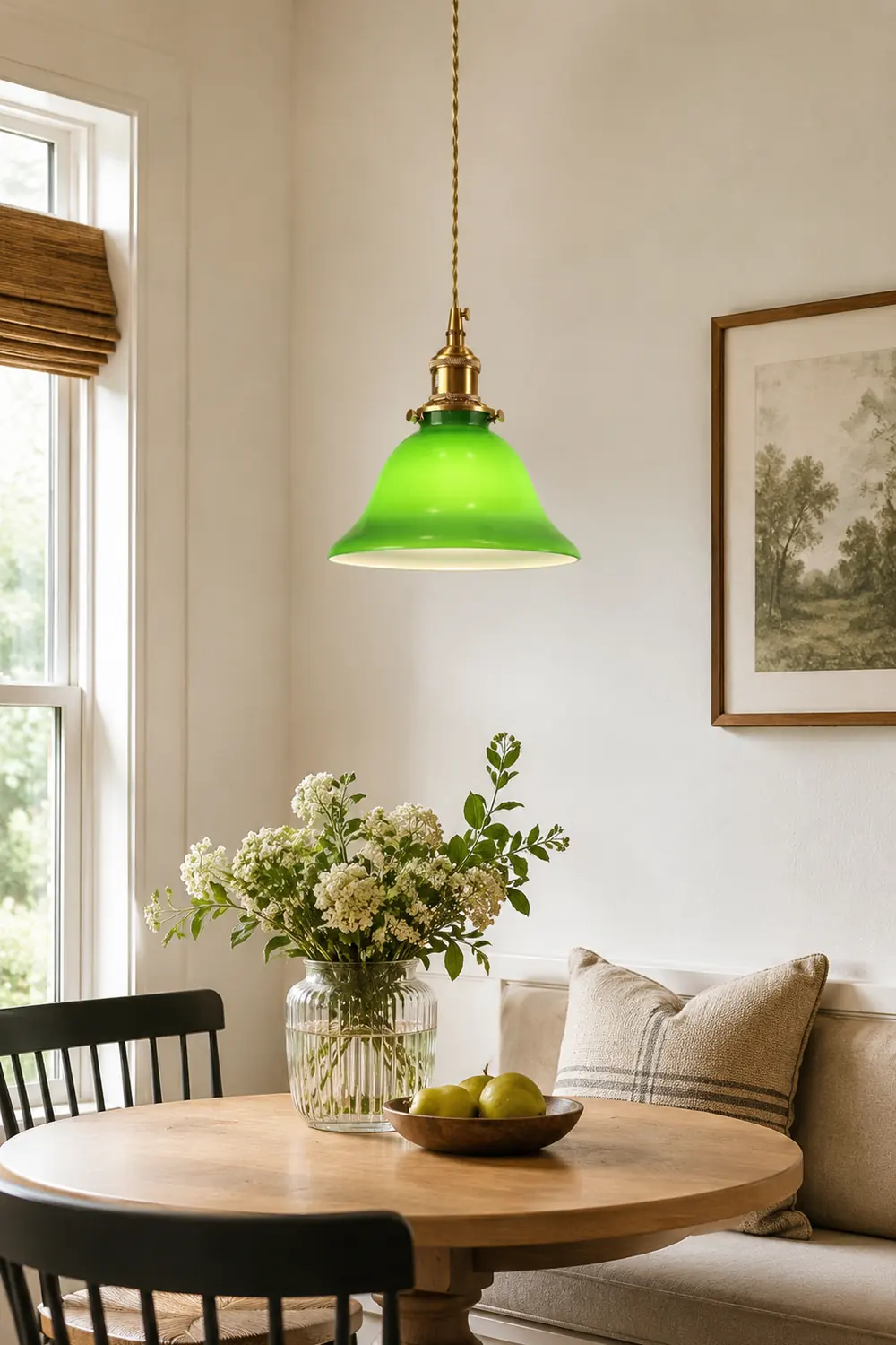 Green Bell Pendant Light - Lumpaz