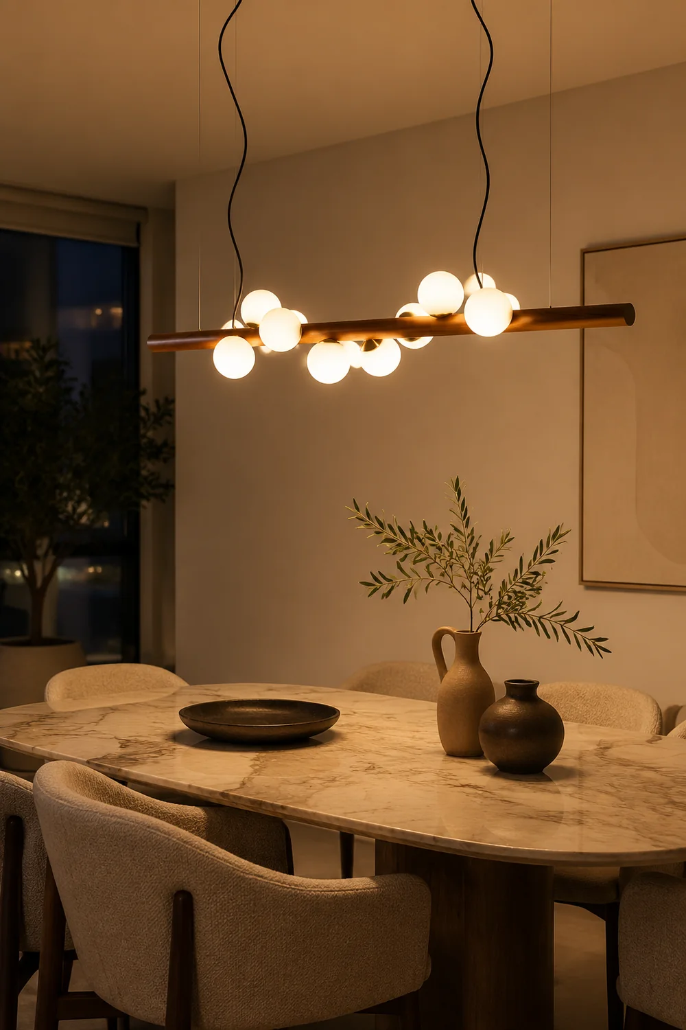 Scandinavian Wooden Pendant Lamp - Lumpaz
