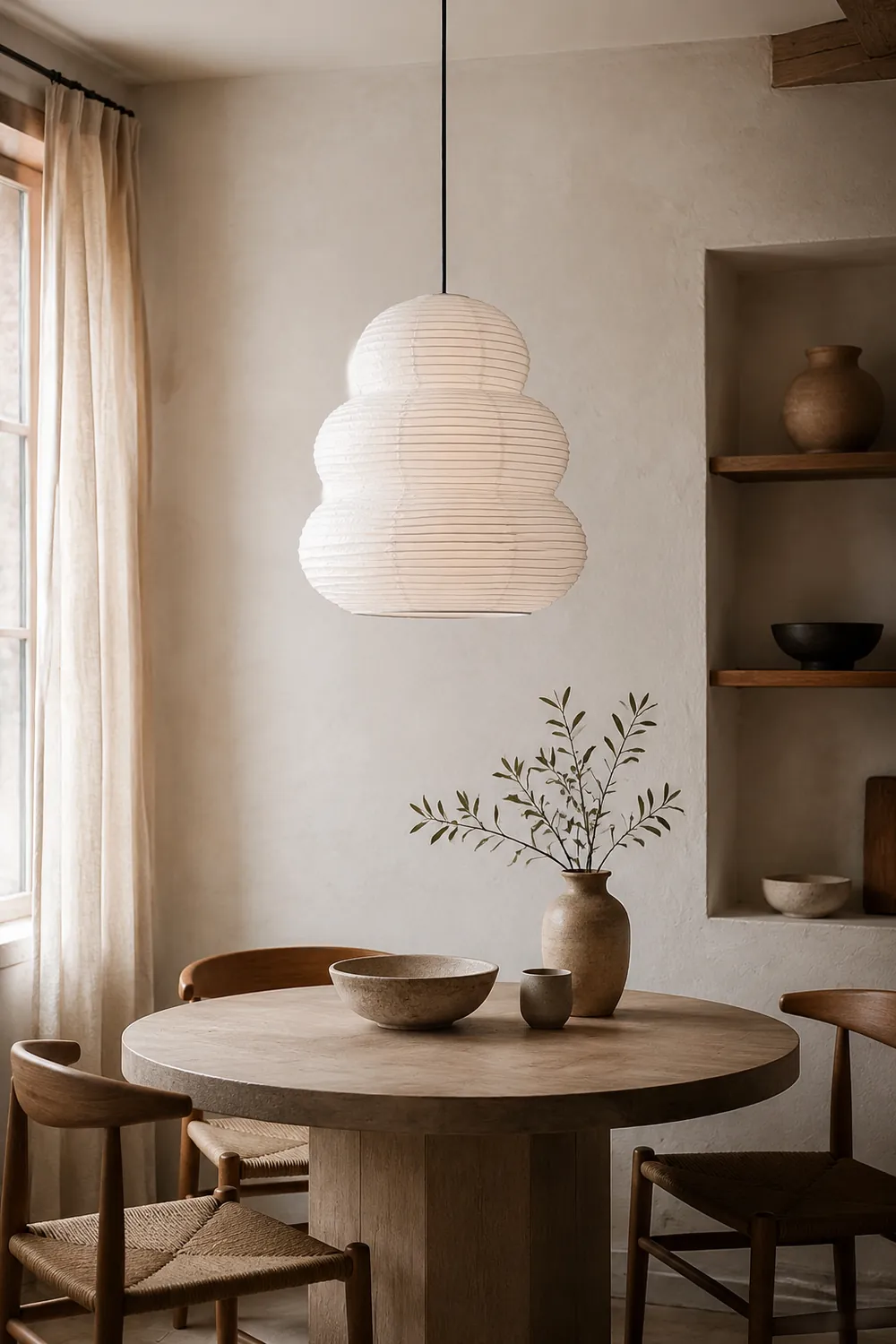 Rice Paper 24N Pendant Light - Lumpaz