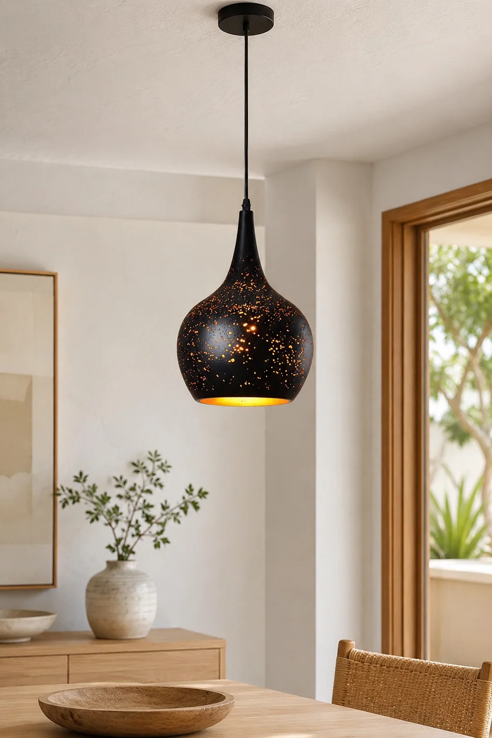 Hollow Industrial Pendant Lamp - Lumpaz