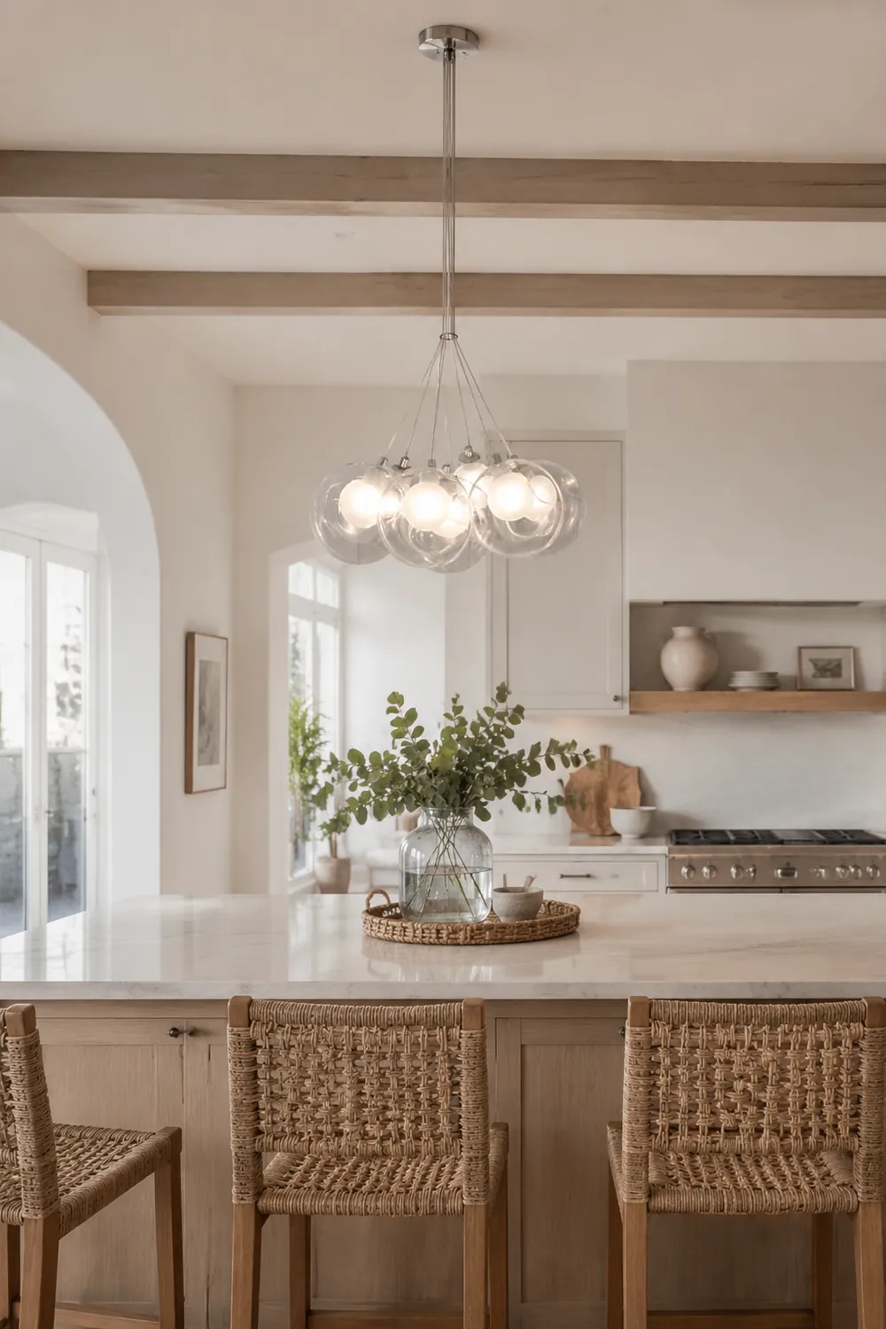 Valentina Modern Bubble Acylic Pendant Light, 5 Style - Lumpaz