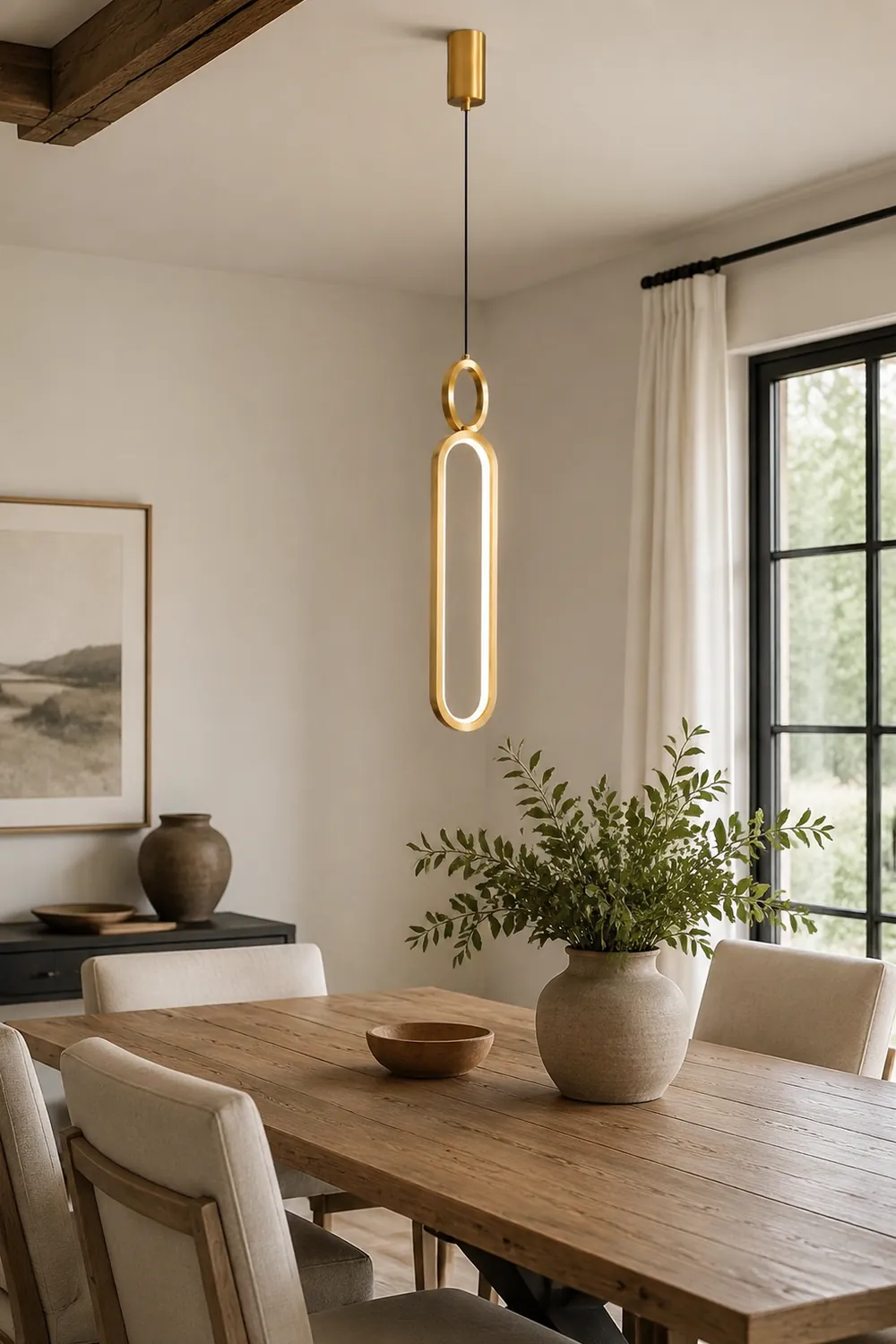 Oval Rings Pendant Light - Lumpaz