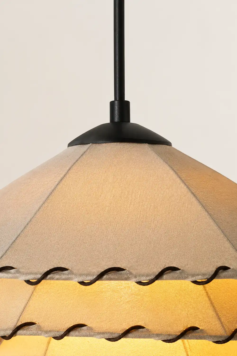 Lotus Leaf Fabric Pendant Light - Lumpaz