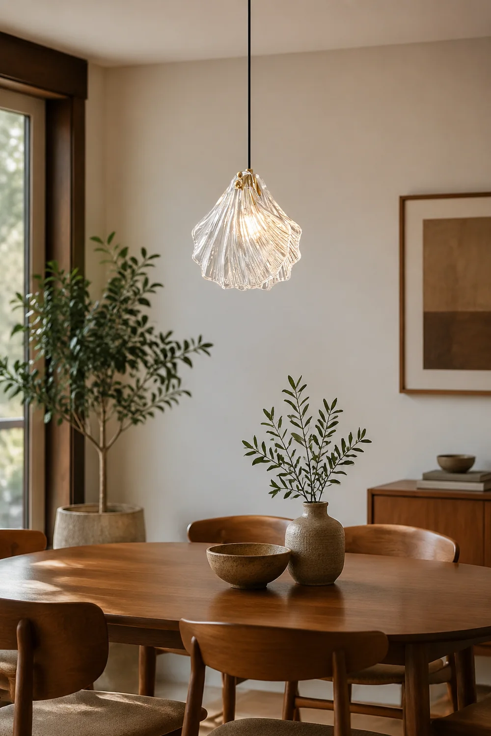 Shell Mini Pendant Light - Lumpaz