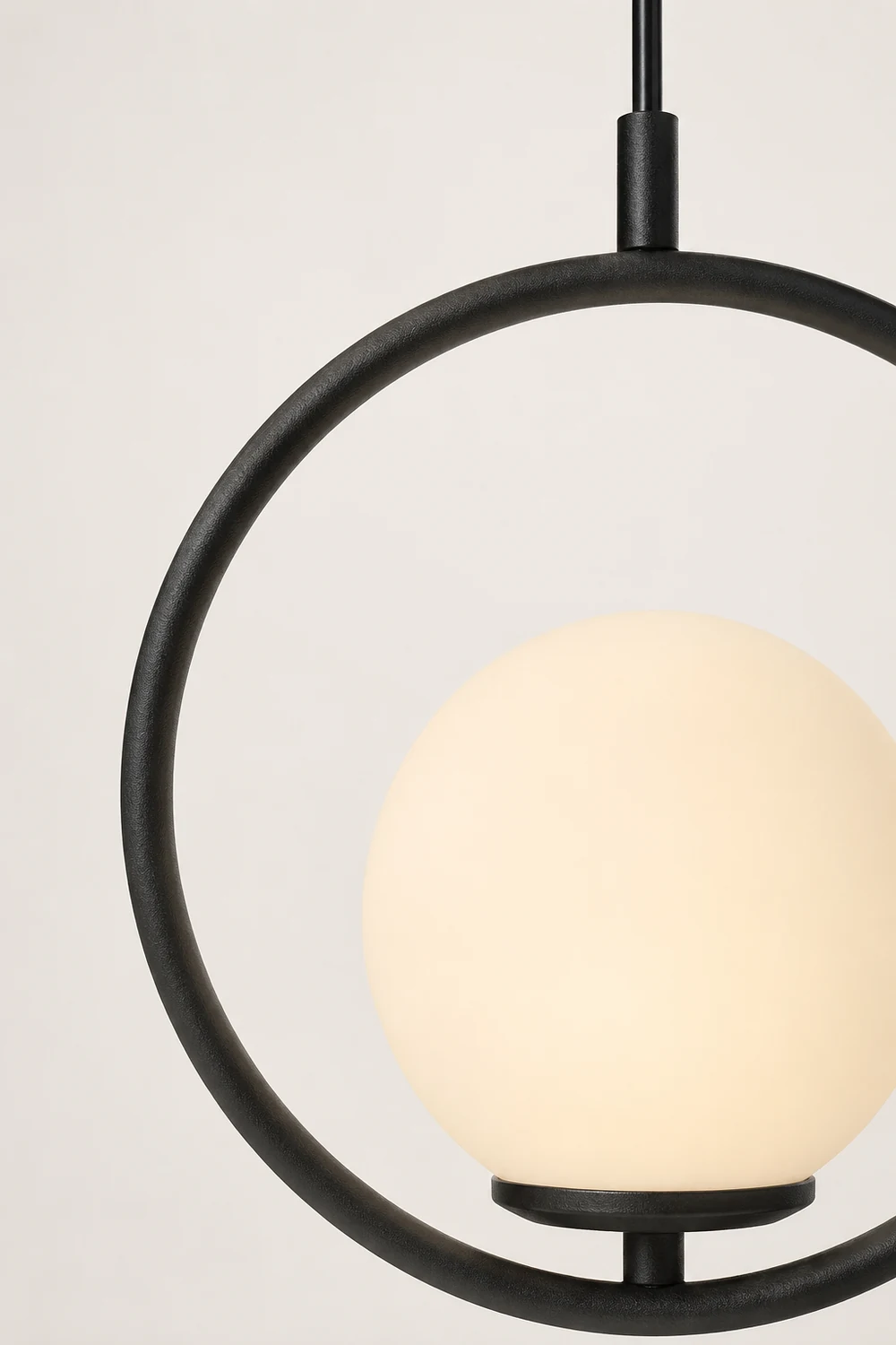 Valentina Modern Globe Metal/Glass Pendant Light, 3 Style - Lumpaz