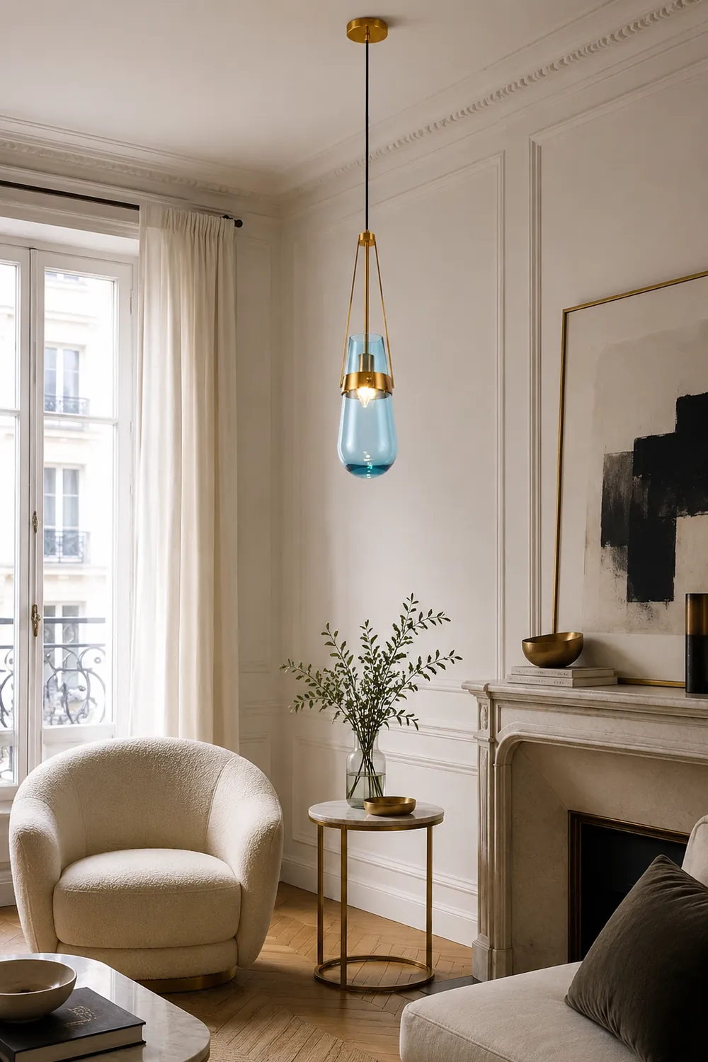 Poble Glass Pendant Light - Lumpaz