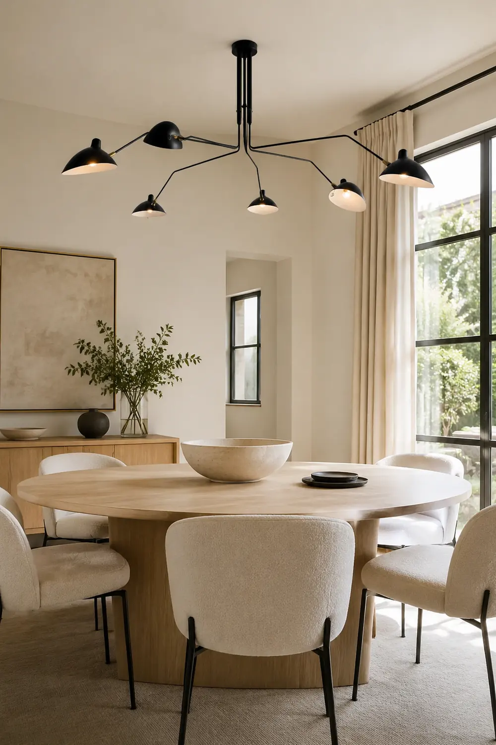 Schmitt Pendant Light Industry, Metal, Black, Study Room - Lumpaz