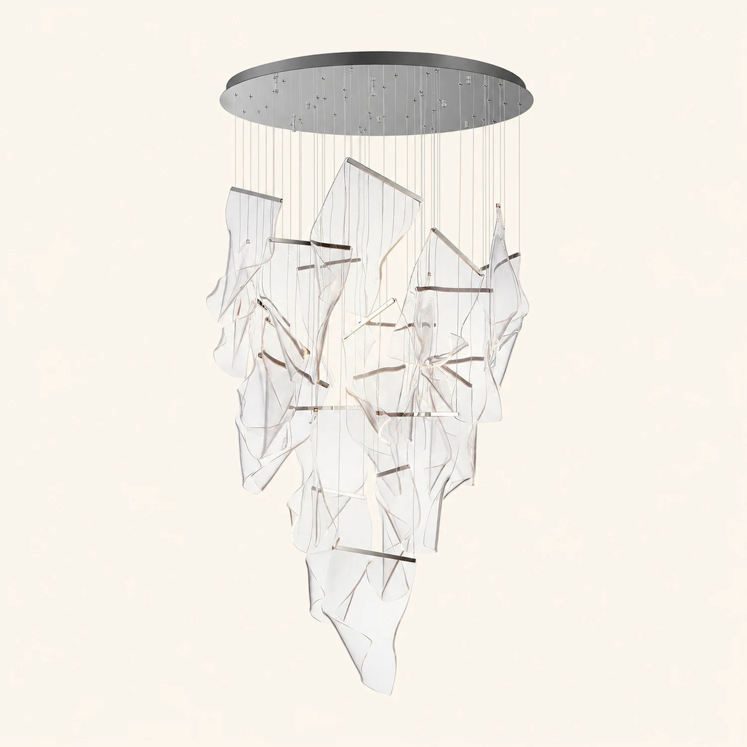 Acrylic LED Chandelier - Lumpaz