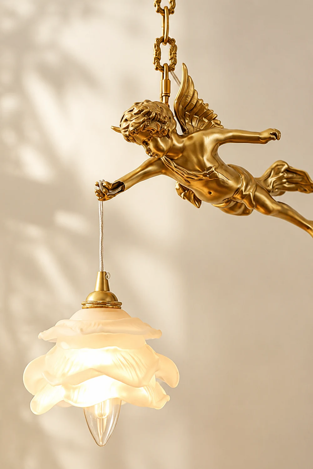 Vintage Angel Pendant Light - Lumpaz