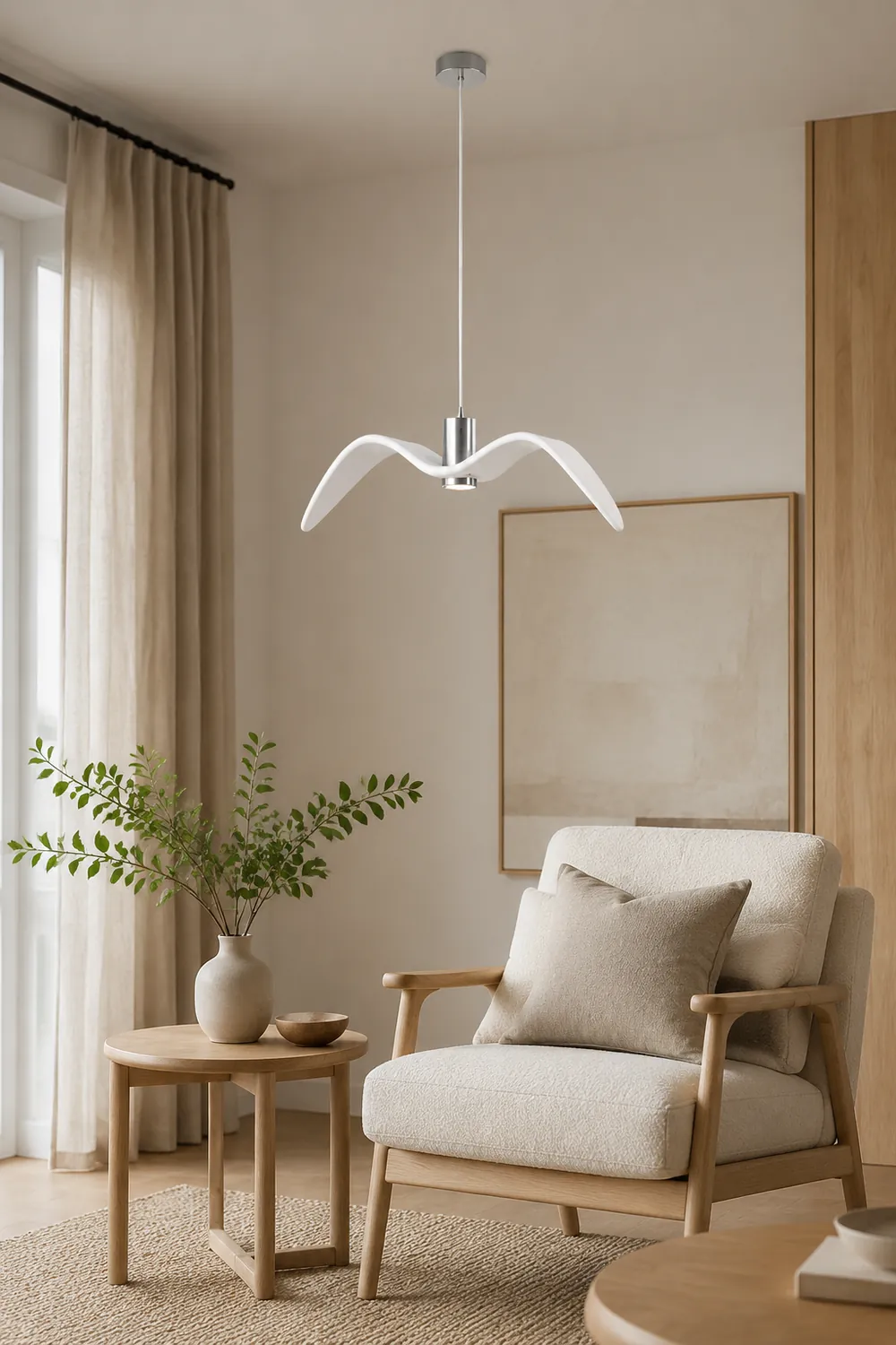 Seagull Resin Pendant Light - Lumpaz