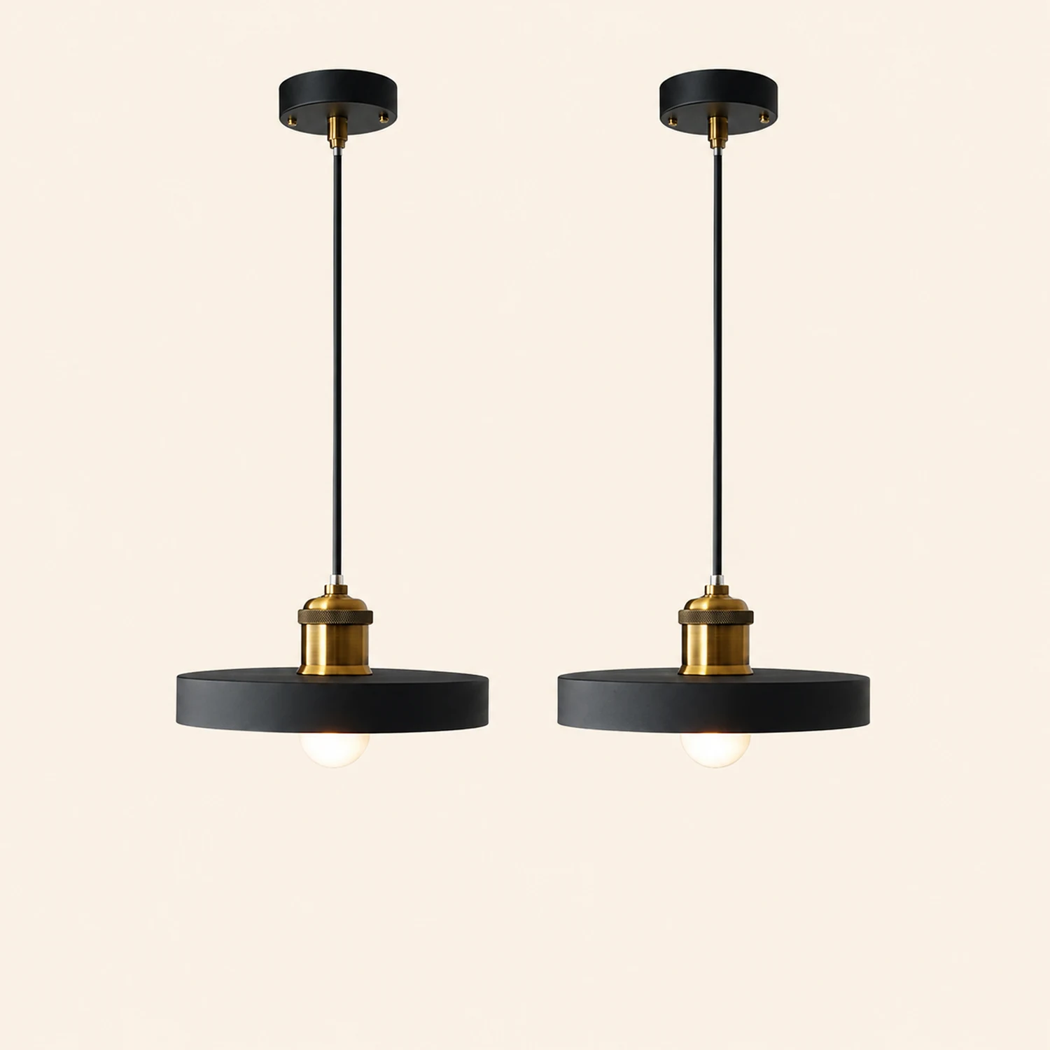 Morandi Pendant Light Colorful Art Deco, Metal/Resin, Bedroom - Lumpaz