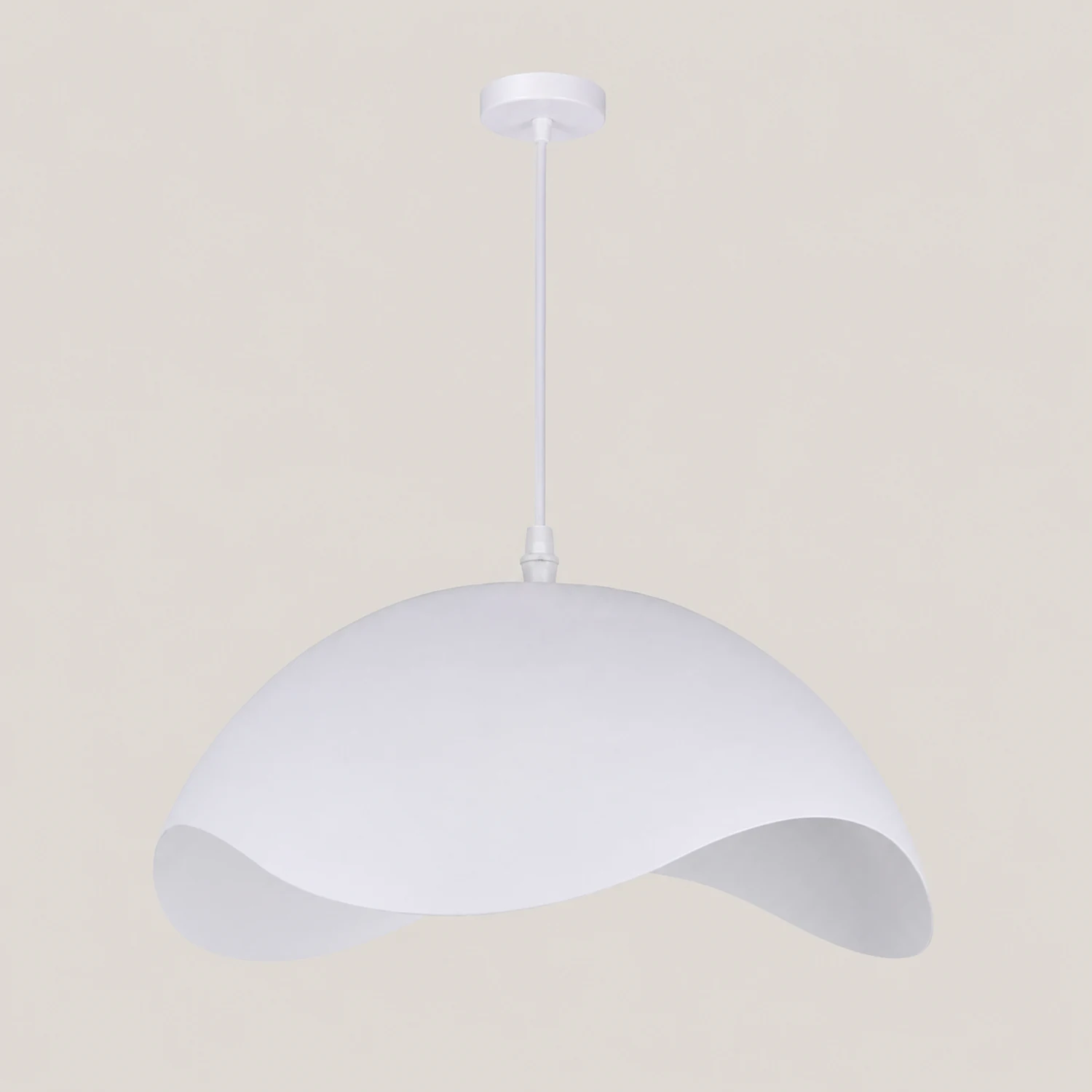 Morandi Colorful Shade Single Pendant Lights, Wood & Metal - Lumpaz