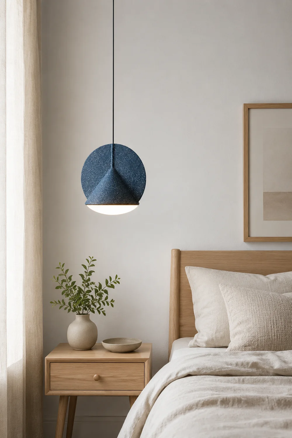 Zaid Modern LED Colorful Shade Hanging Pendant Light - Lumpaz