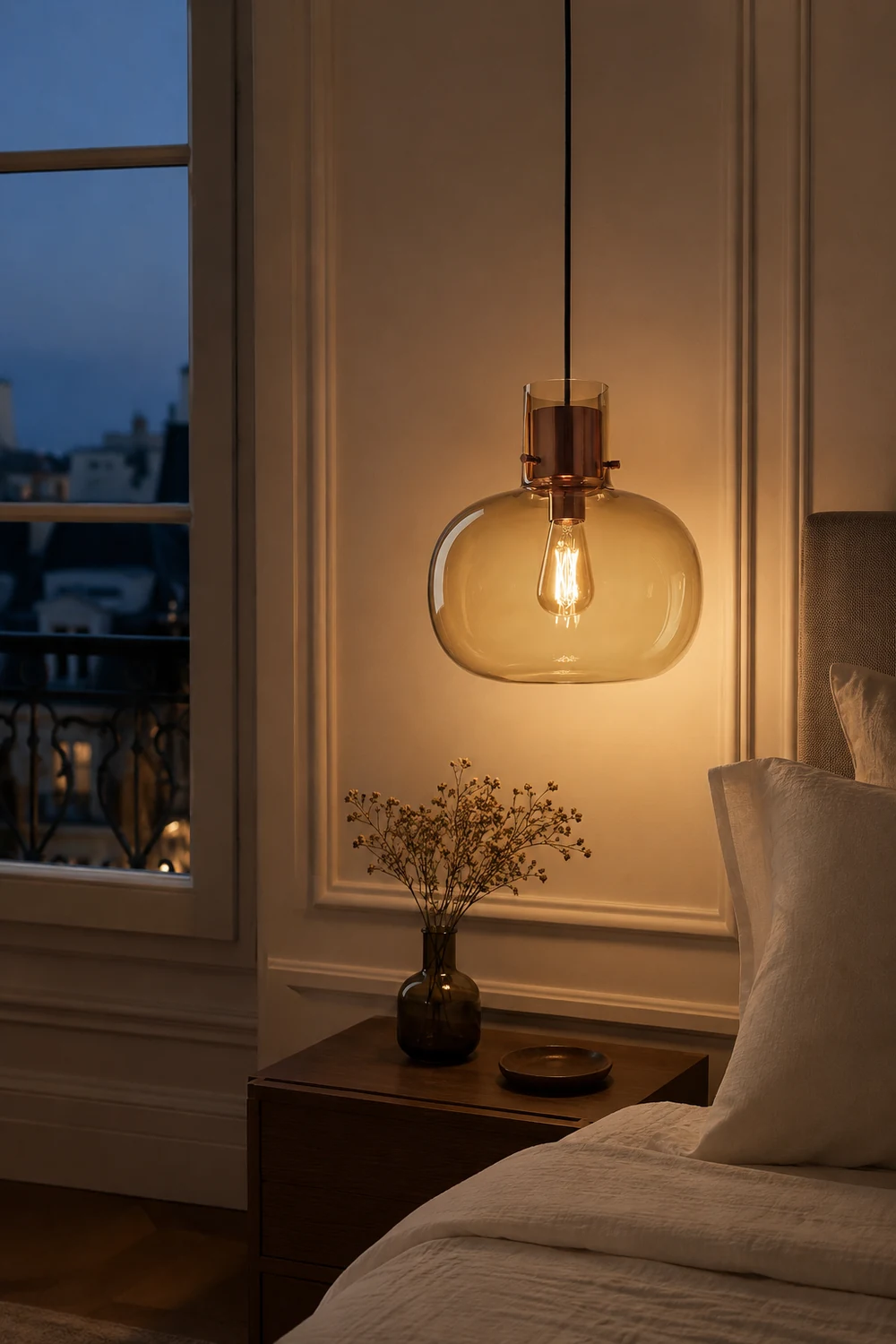 Cambre Glass Pendant Light - Lumpaz