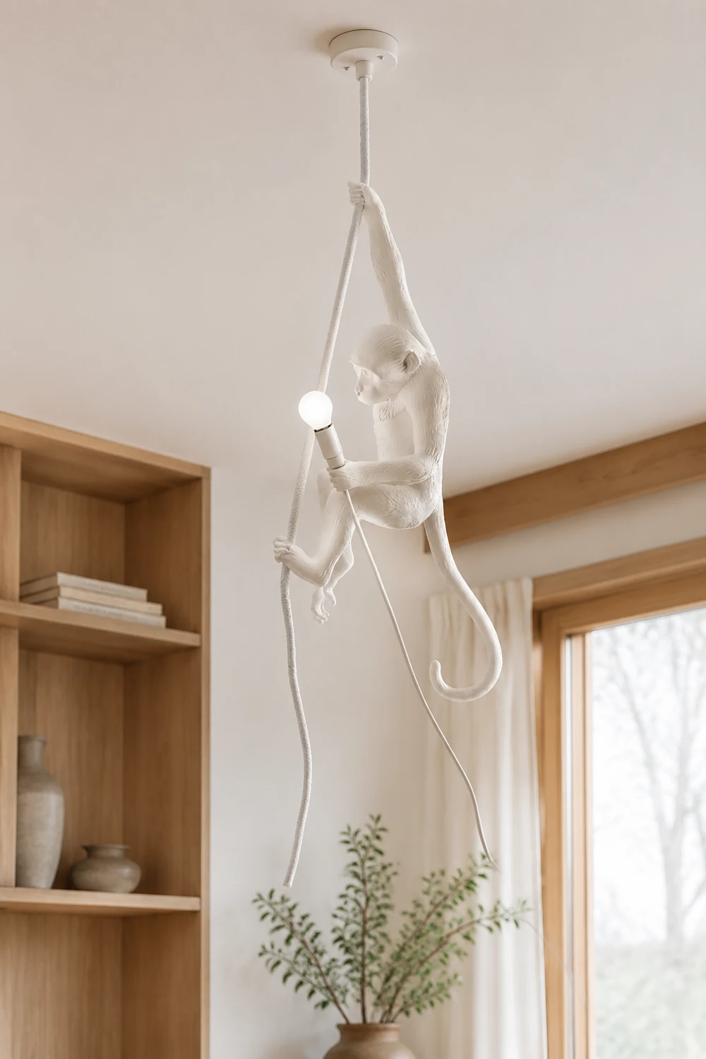 Monkey Pendant Lamp - Lumpaz