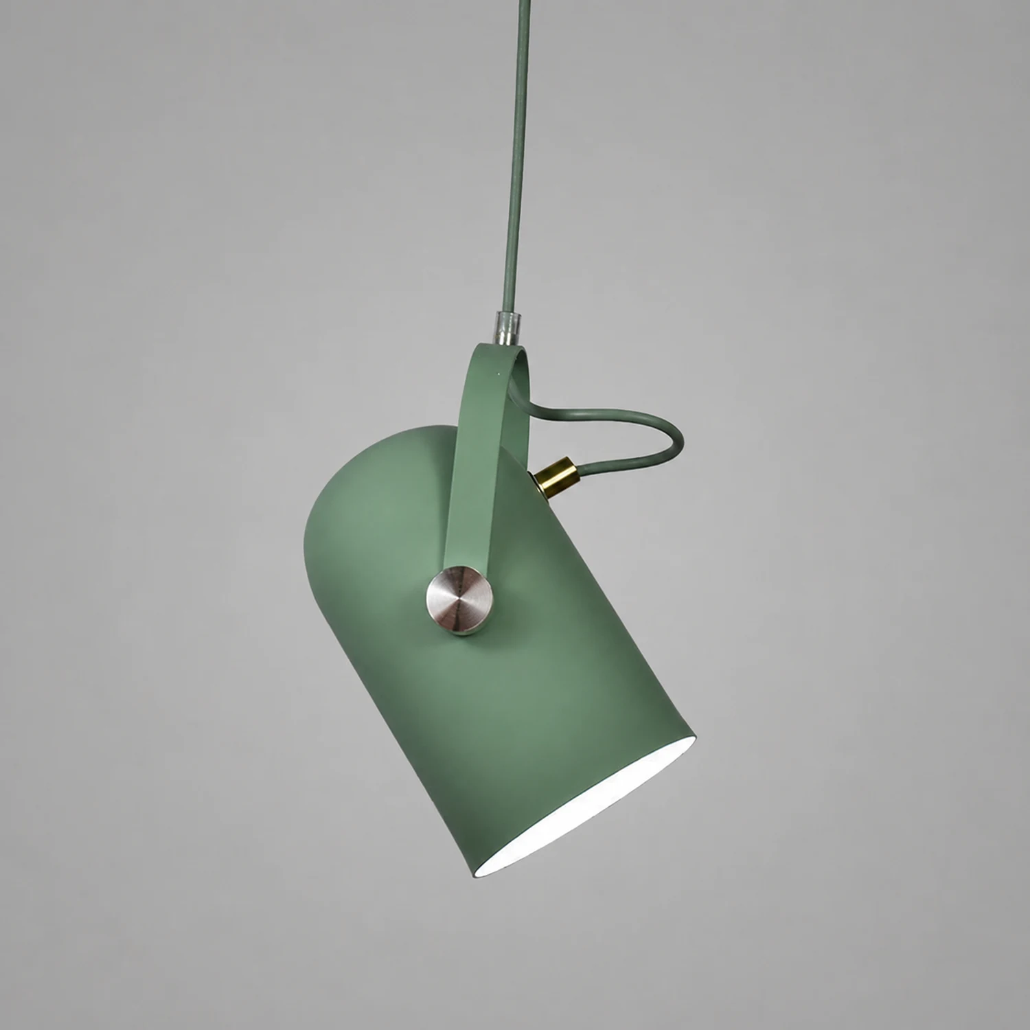 Morandi Modern Metal Pendant Light, Angle Adjustable, Kitchen Island & Dining Room & Living Room - Lumpaz