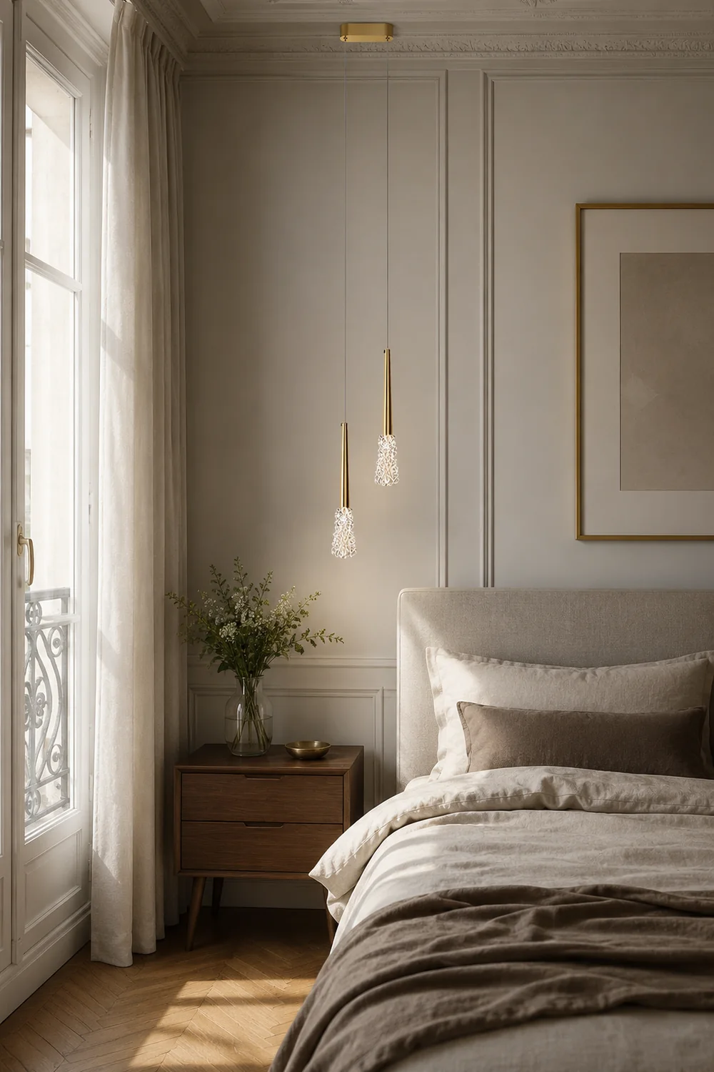 Mozzi Crystal Pendant Light - Lumpaz
