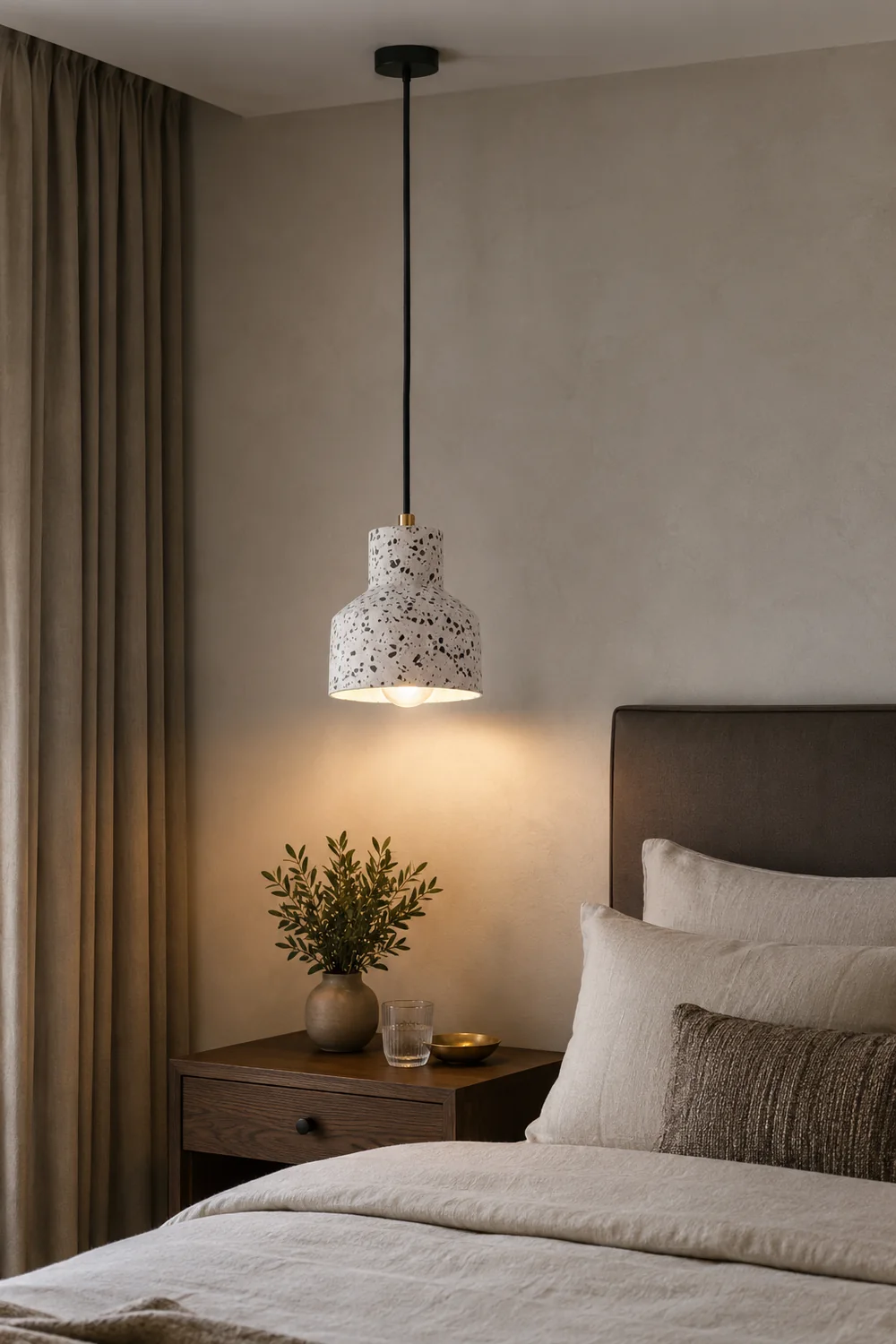 Morandi Pendant Light, Cement, Modern & Industrial, 4 Color - Lumpaz