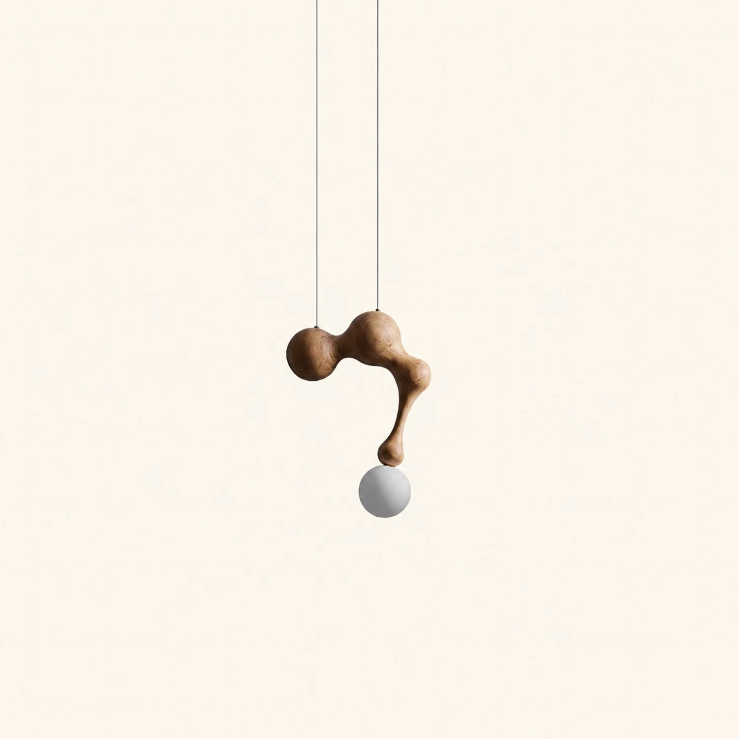 Jenna Wooden Pendant Lamp - Lumpaz