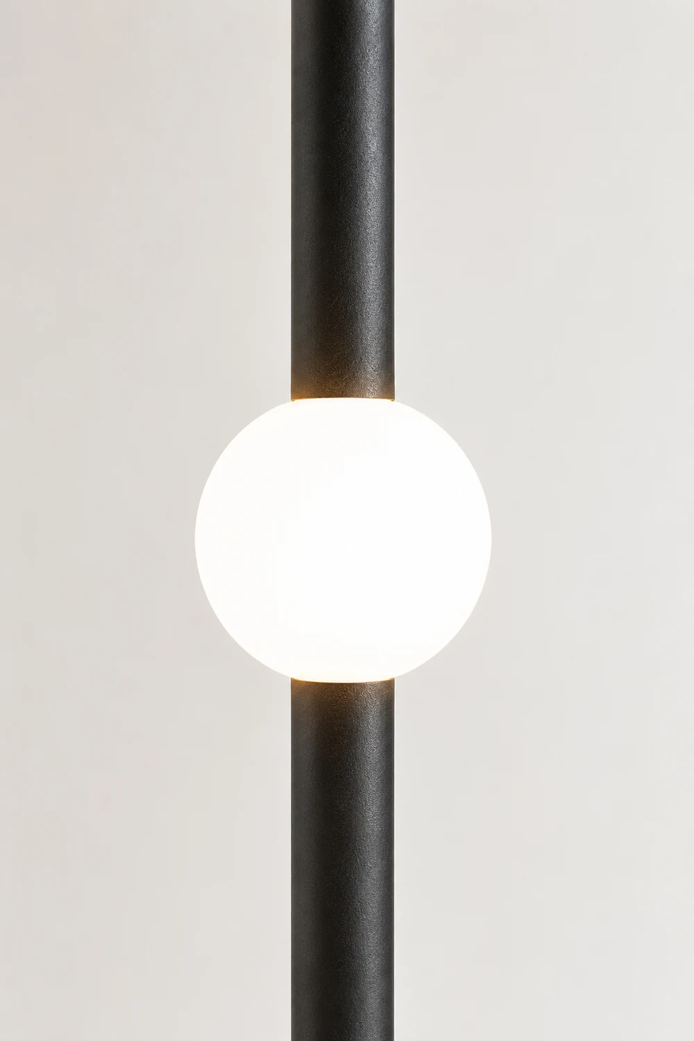 Carr Minimalist Linear Globe Glass Pendant Light, Bedroom - Lumpaz
