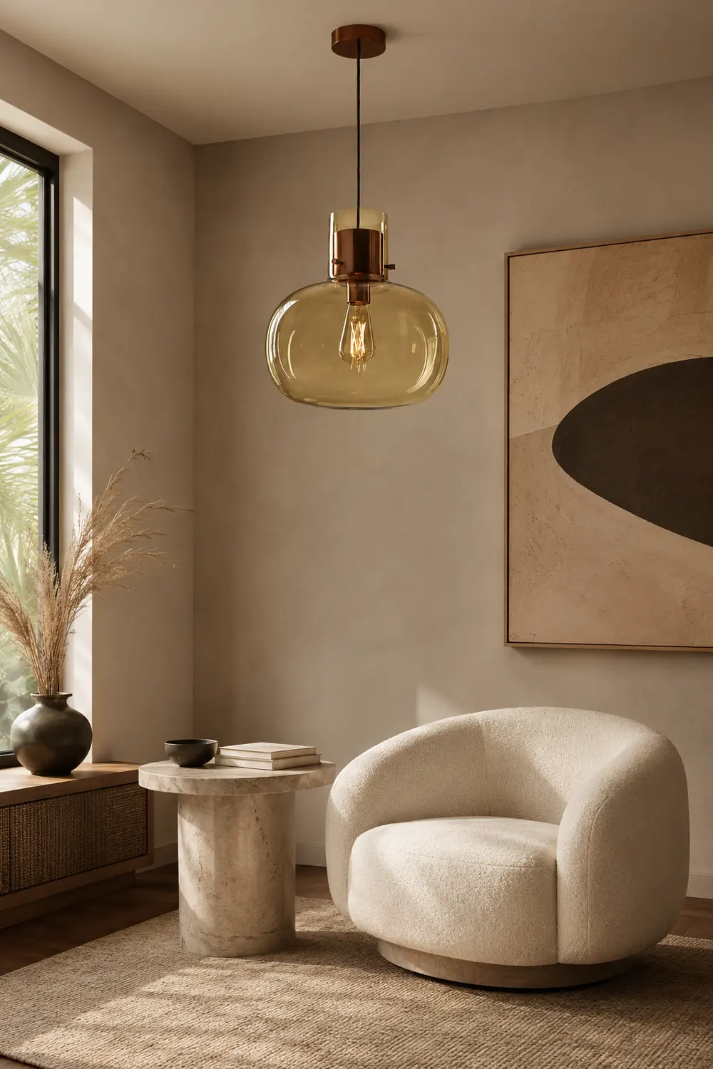 Cambre Glass Pendant Light - Lumpaz