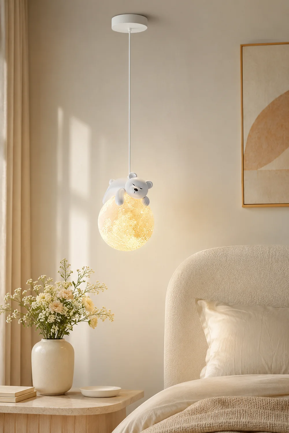 Animal Sleeping Pendant Lamp - Lumpaz