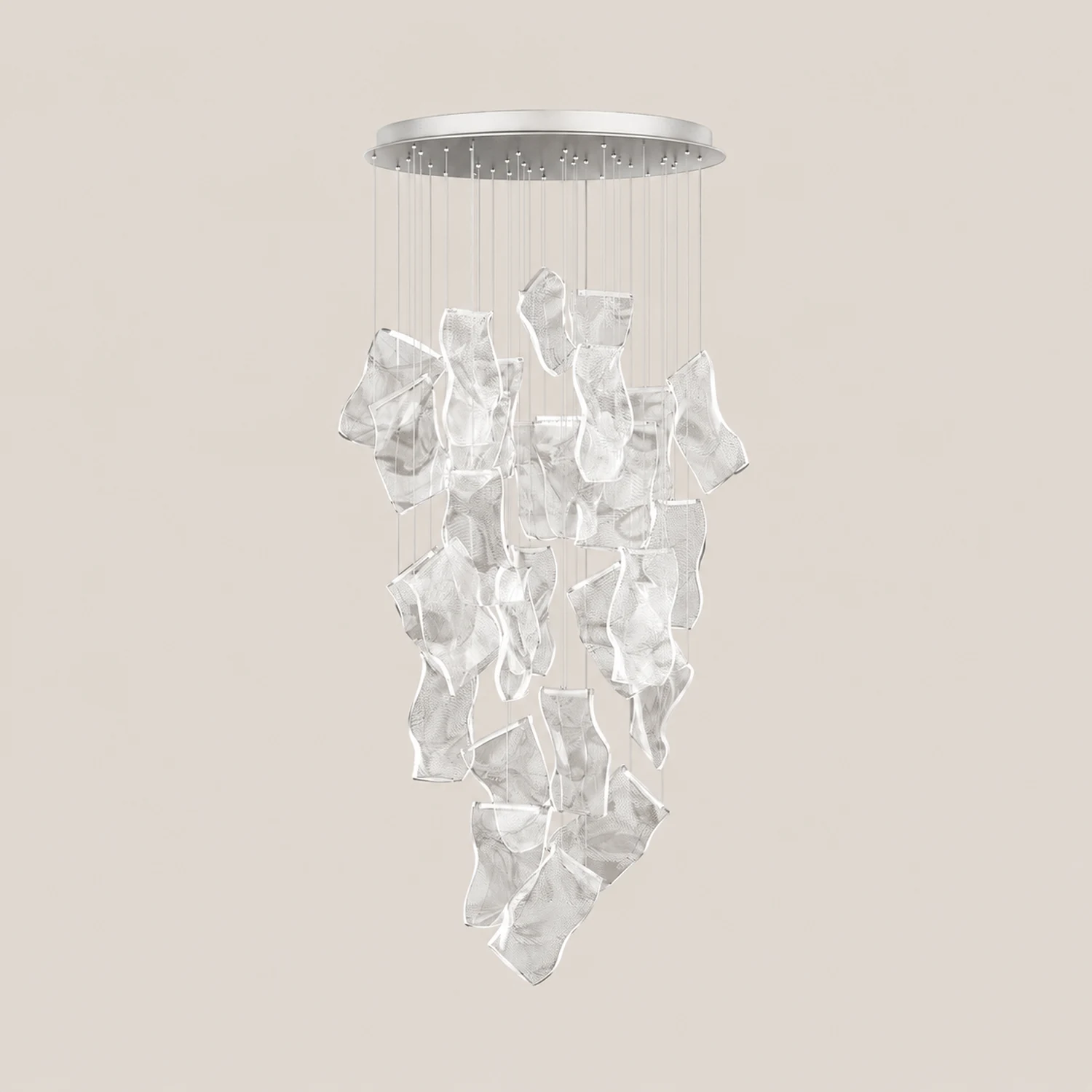 Acrylic LED Chandelier - Lumpaz