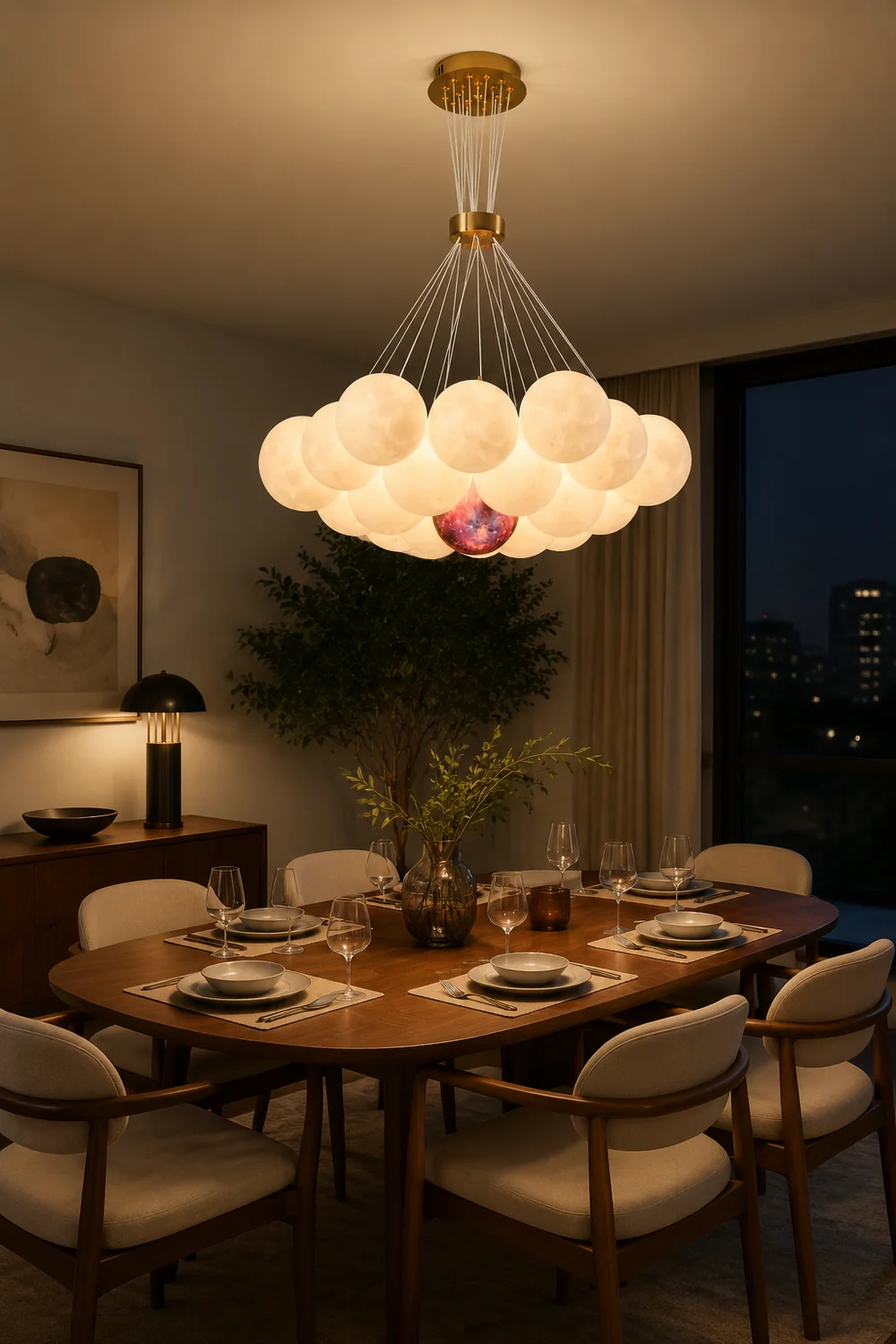 Lunar Pendant Light - Lumpaz