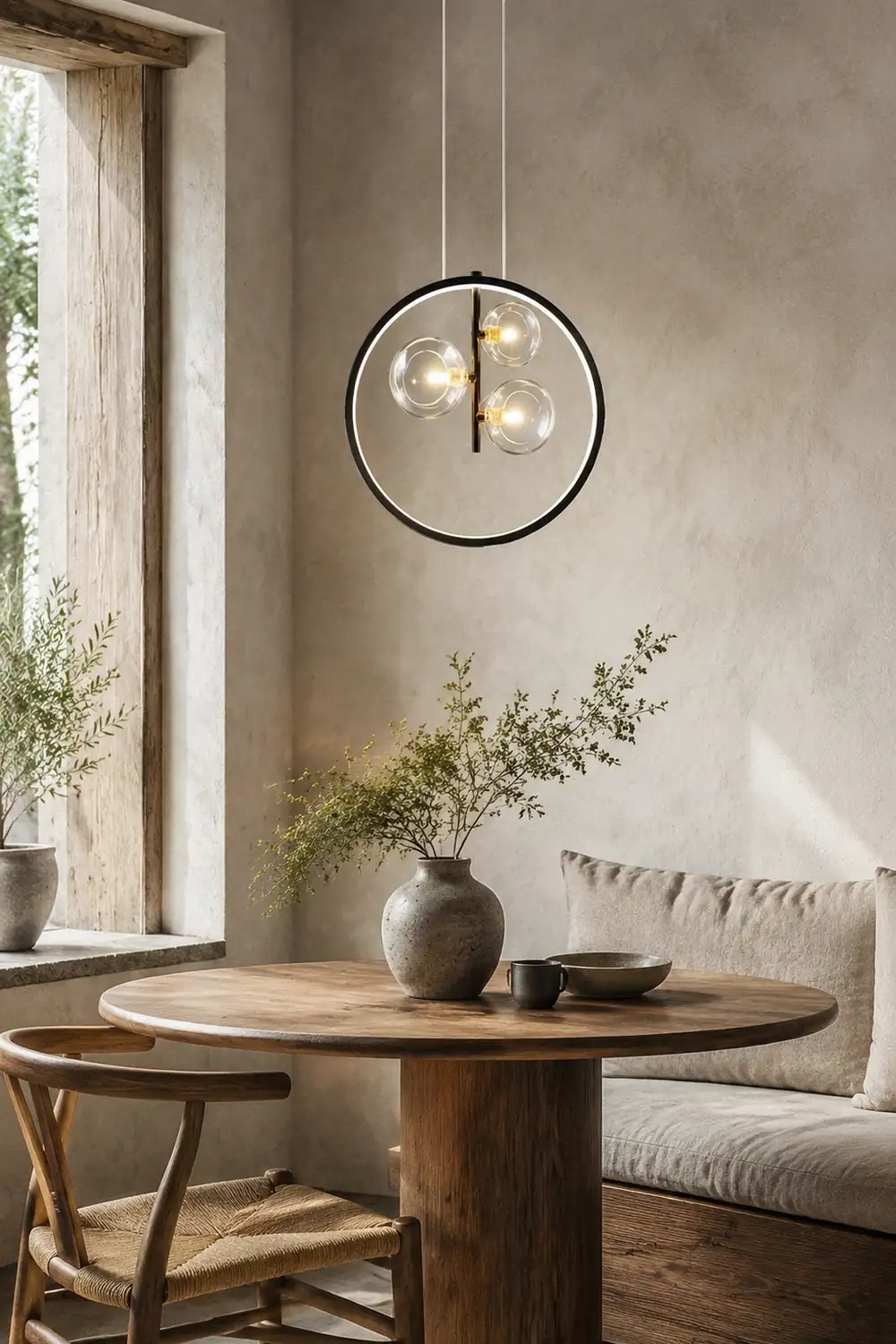 Nordic Glass Bubbles LED Modern Pendant Light For Dining Room - Lumpaz