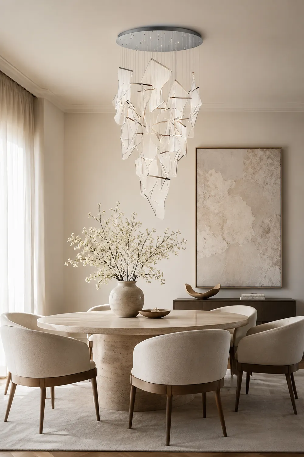 Acrylic LED Chandelier - Lumpaz