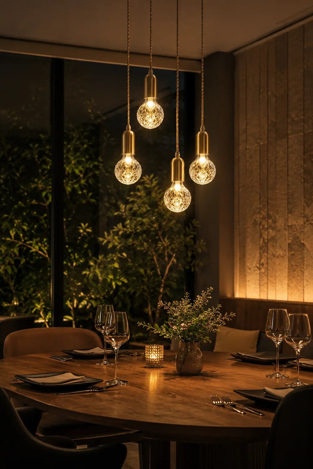 Crystal Bulb LED Pendant Lamp - Lumpaz