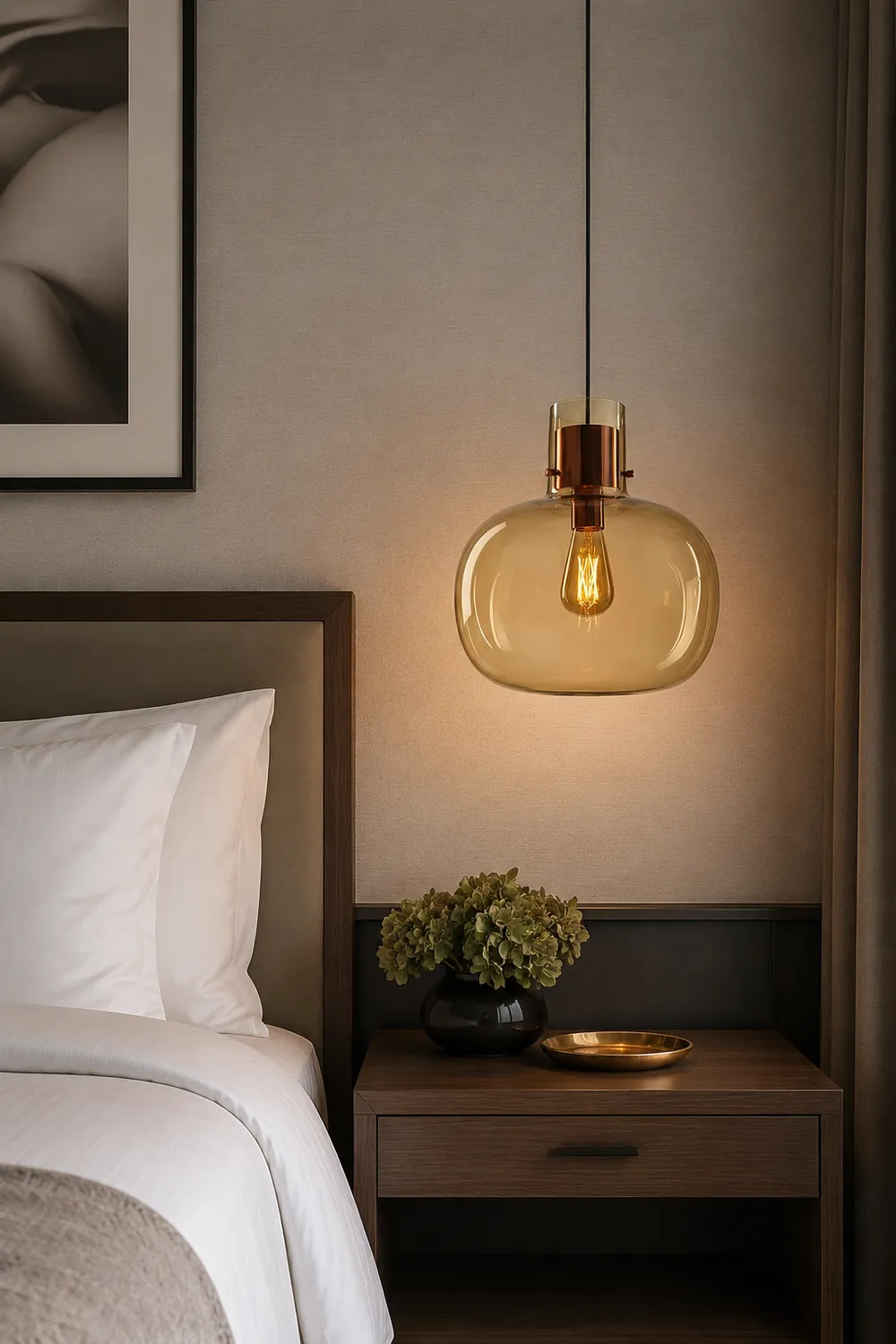 Cambre Glass Pendant Light - Lumpaz