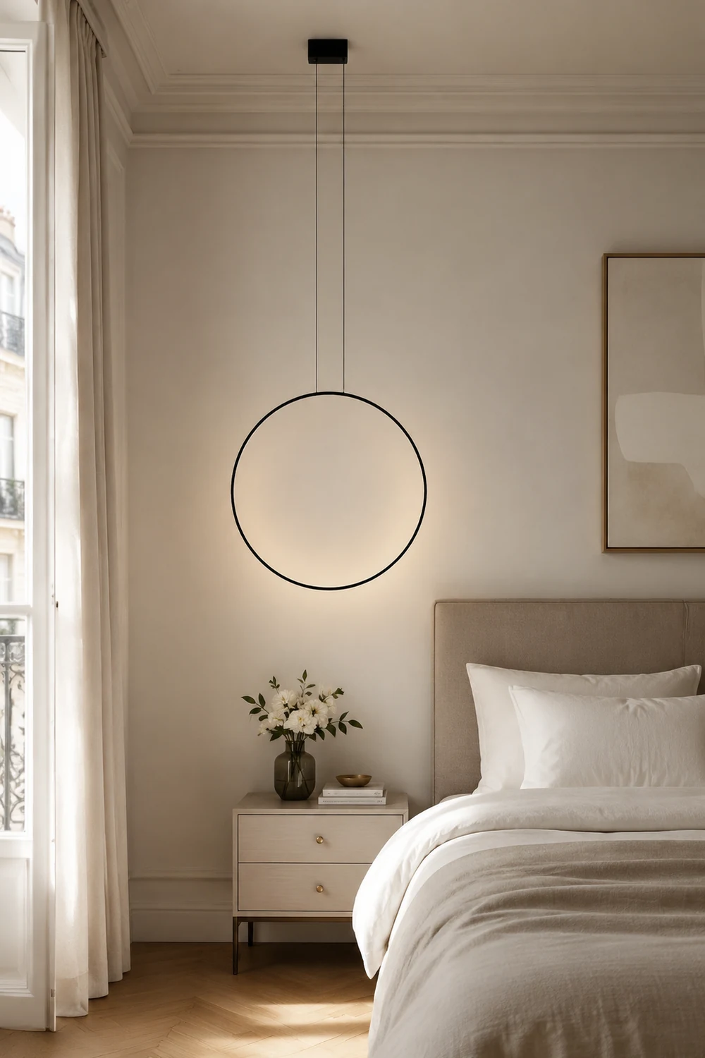 Nightfall Circle Pendant Light - Lumpaz