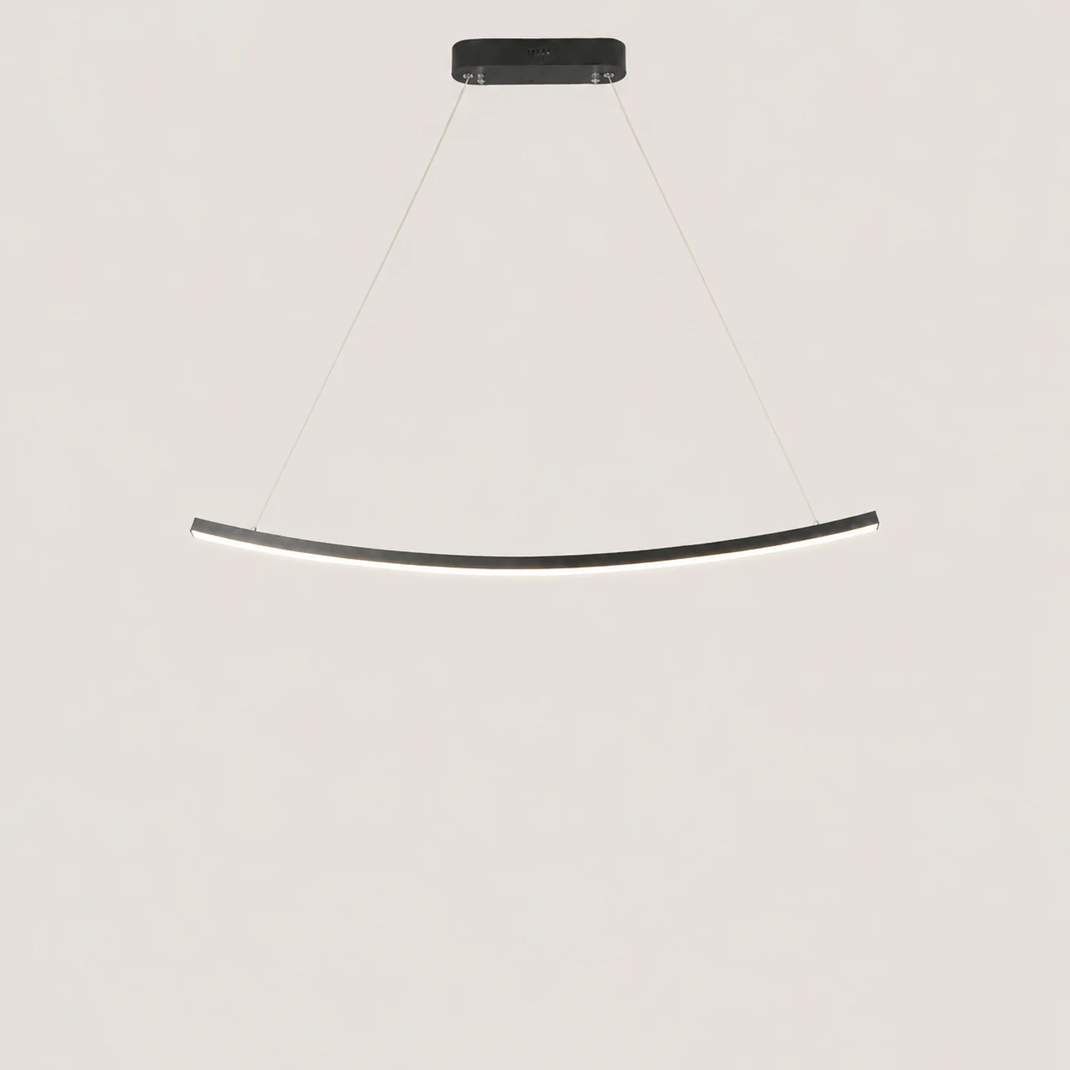 Minimalist Linear Metal Pendant Light - Lumpaz