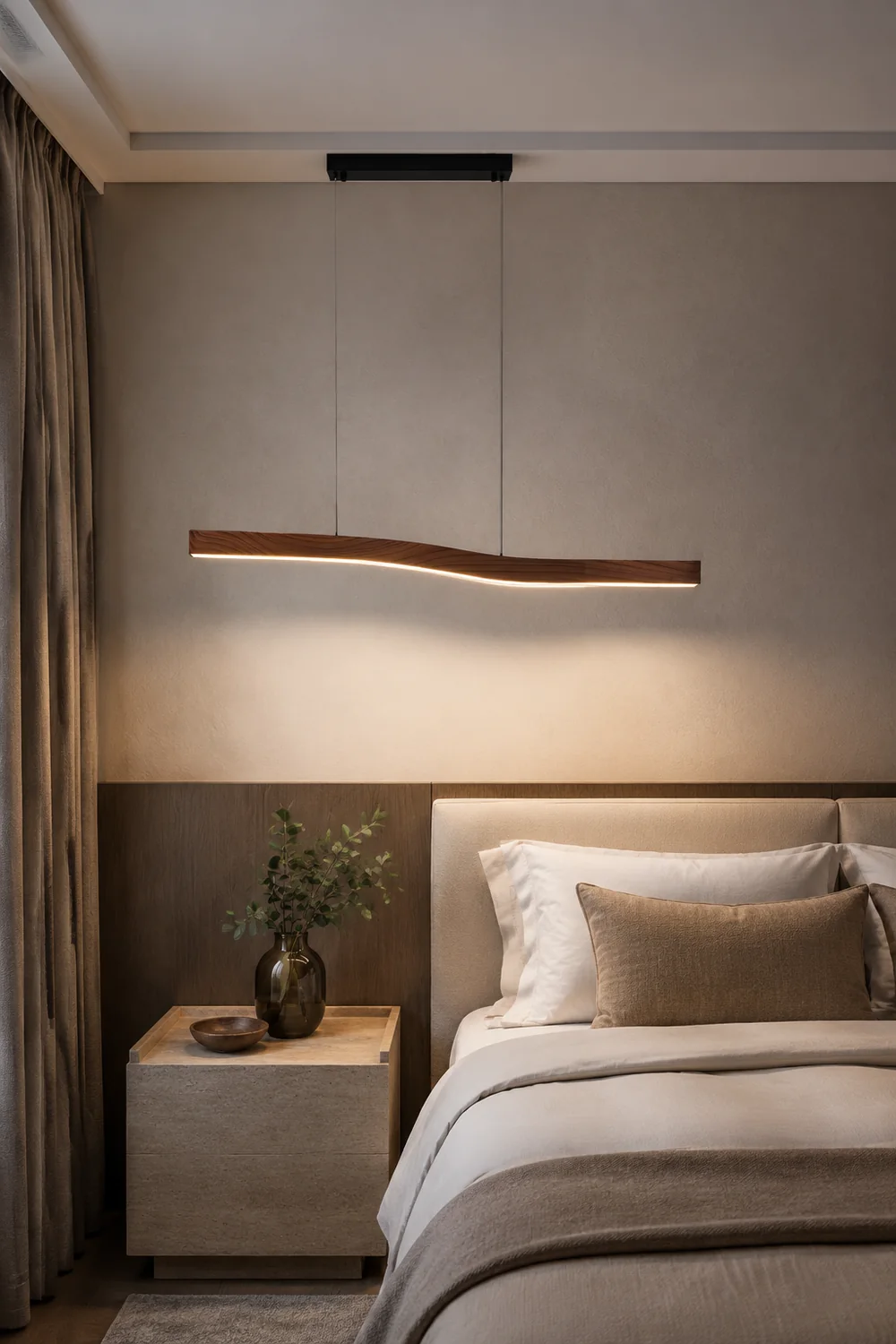 Camur Linear Pendant Light - Lumpaz