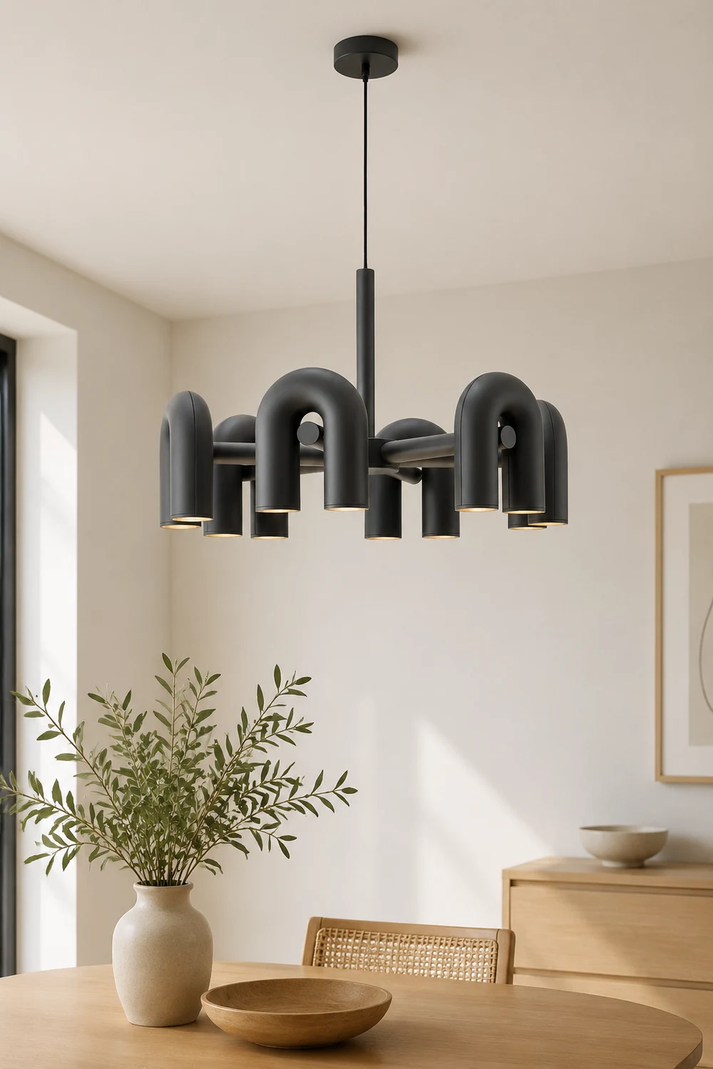 Felix Pendant Light, 4/6 Head - Lumpaz