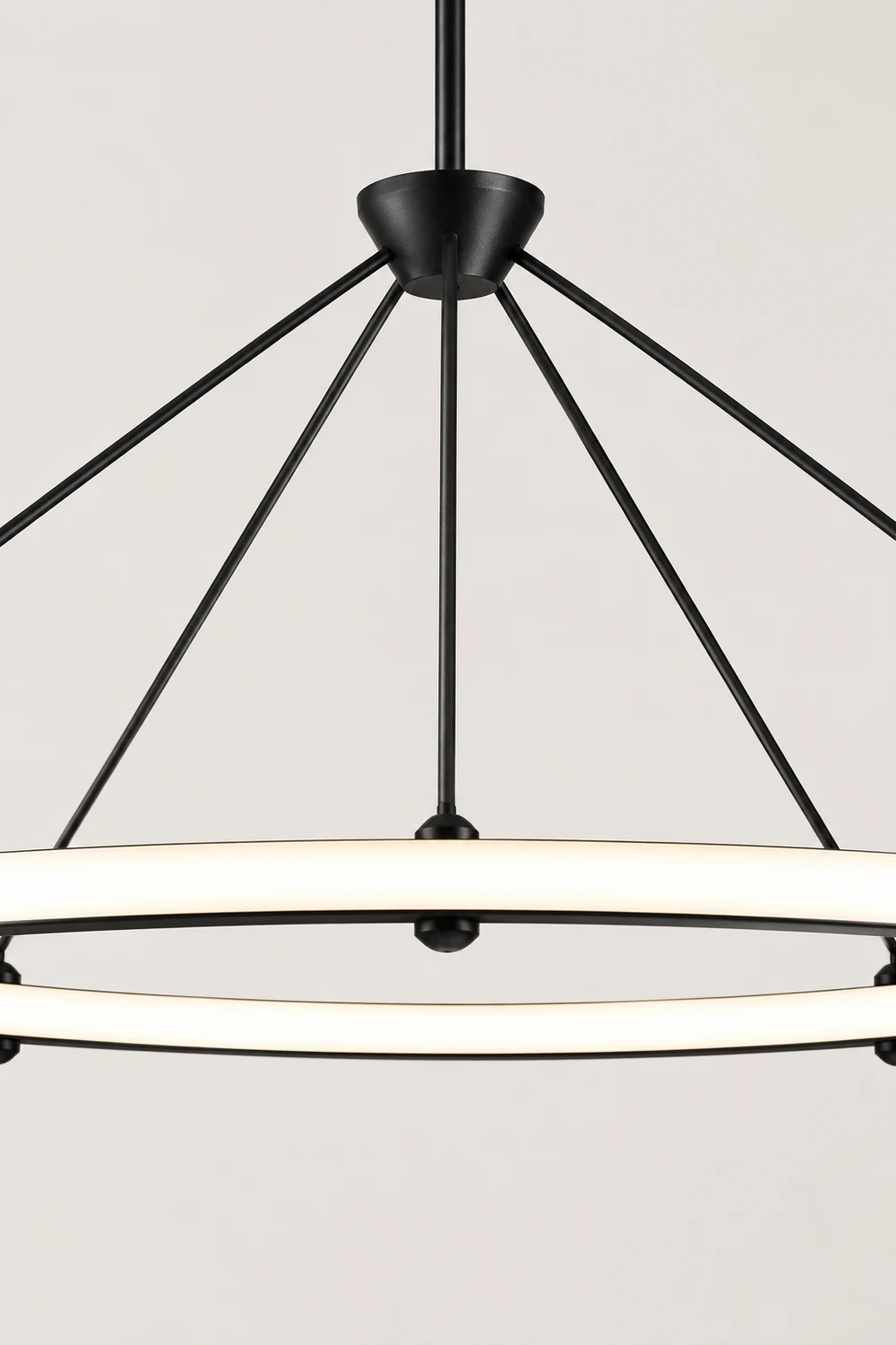 Cascading Ring Circle Pendant Lamp - Lumpaz
