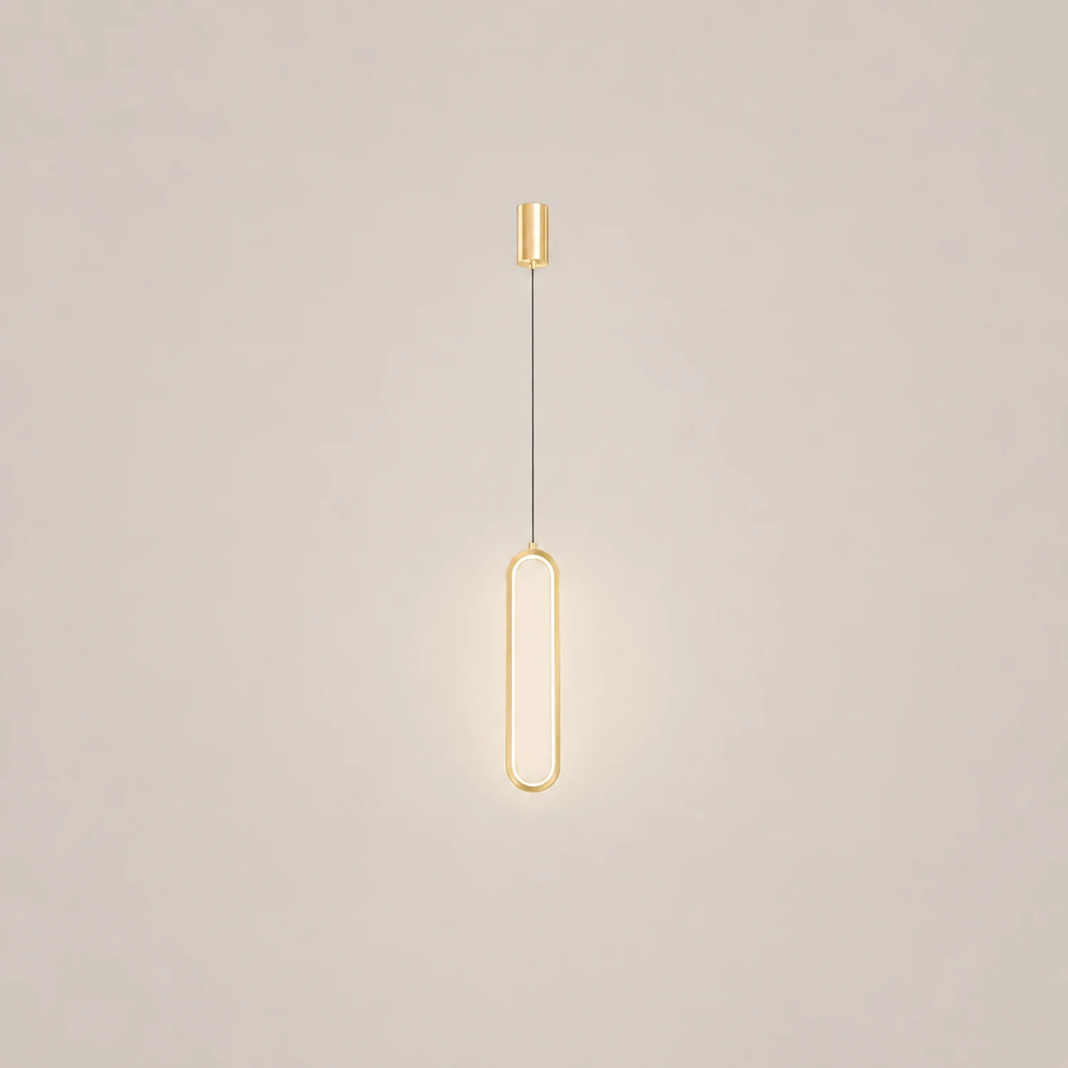 Long Oval LED Pendant Lamp - Lumpaz